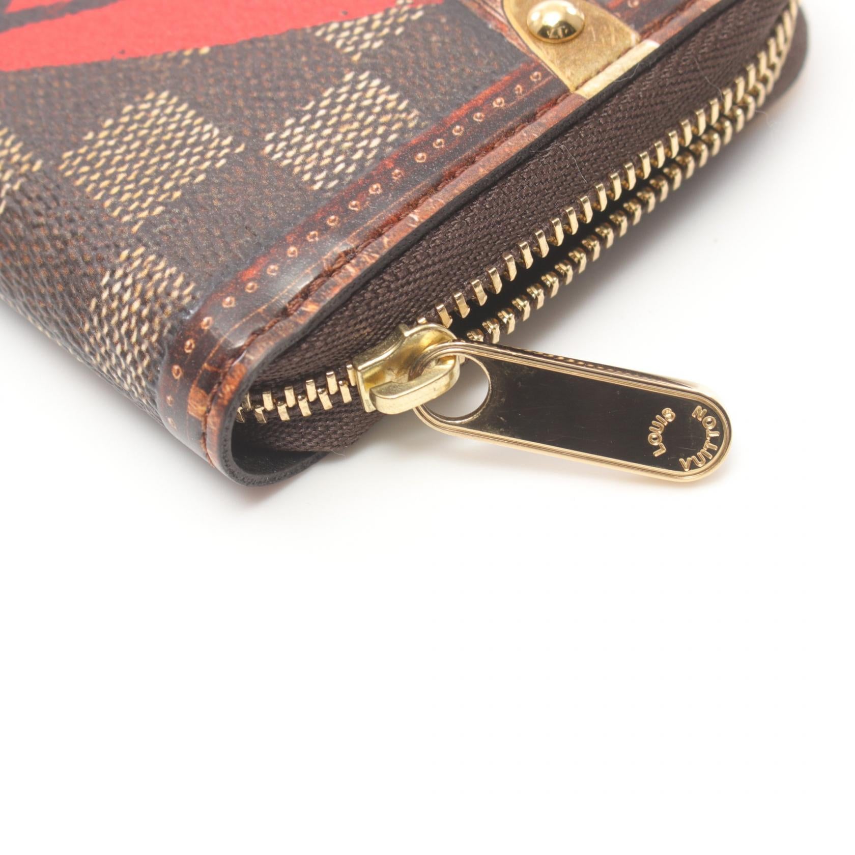 Louis Vuitton Zippy Coin Purse Damier M52745