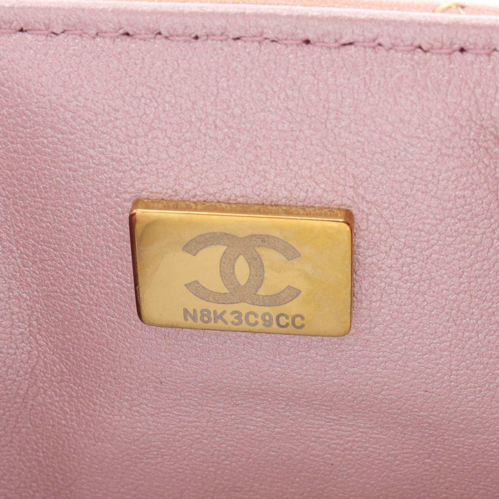 Chanel Classic Mini Single Flap Bag  Leather Shoulder Bag A69900 in Great Condition