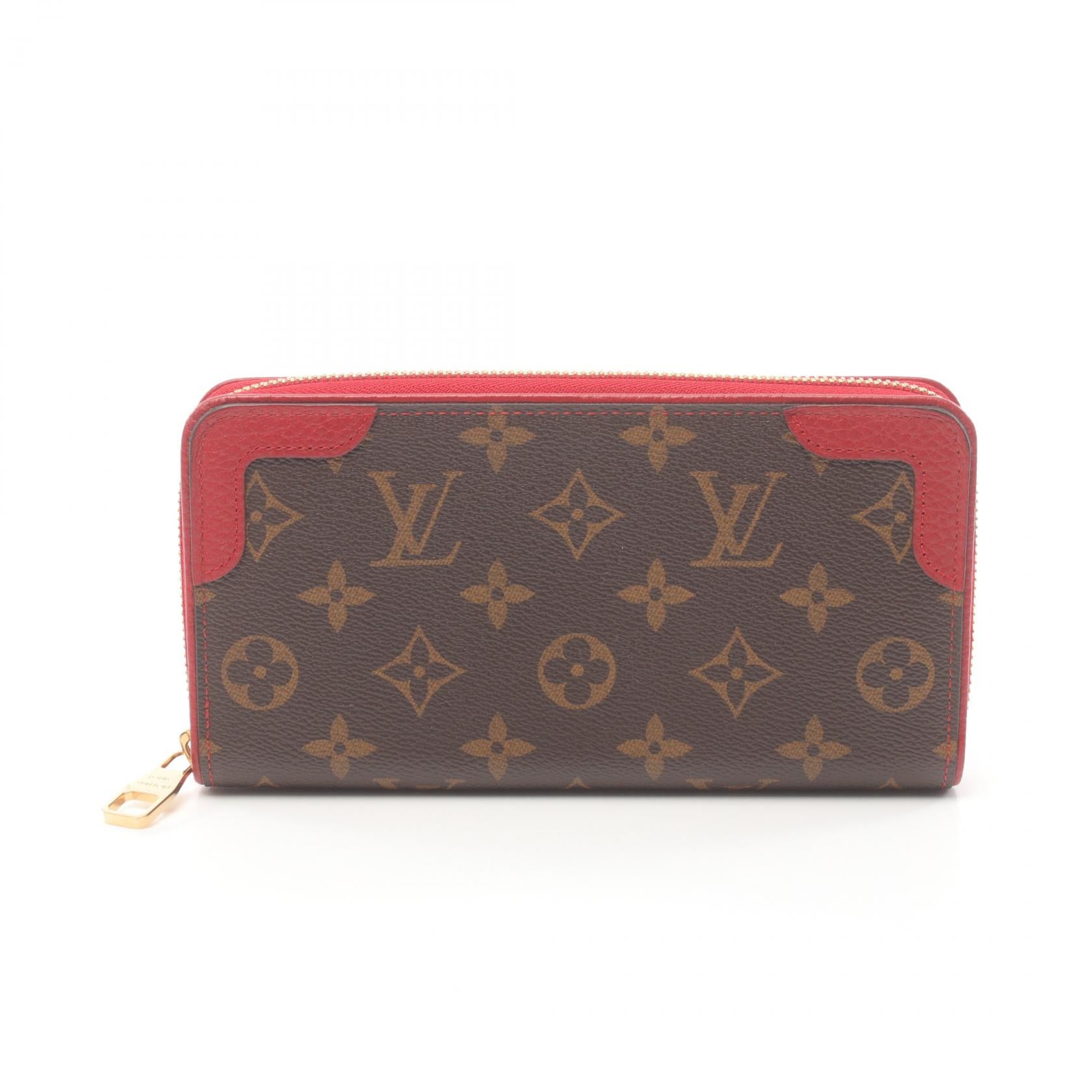 Louis Vuitton Monogram Zippy Retiro Wallet Canvas Long Wallet M61854 in Great Condition