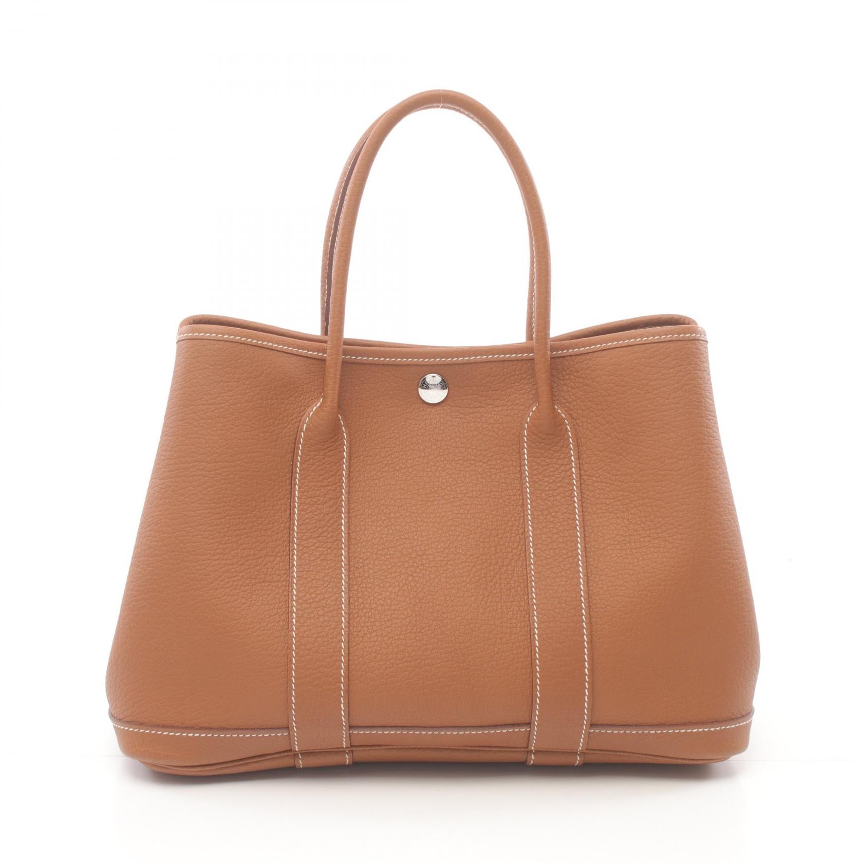 Hermes Garden Party TPM Tote Bag Brown