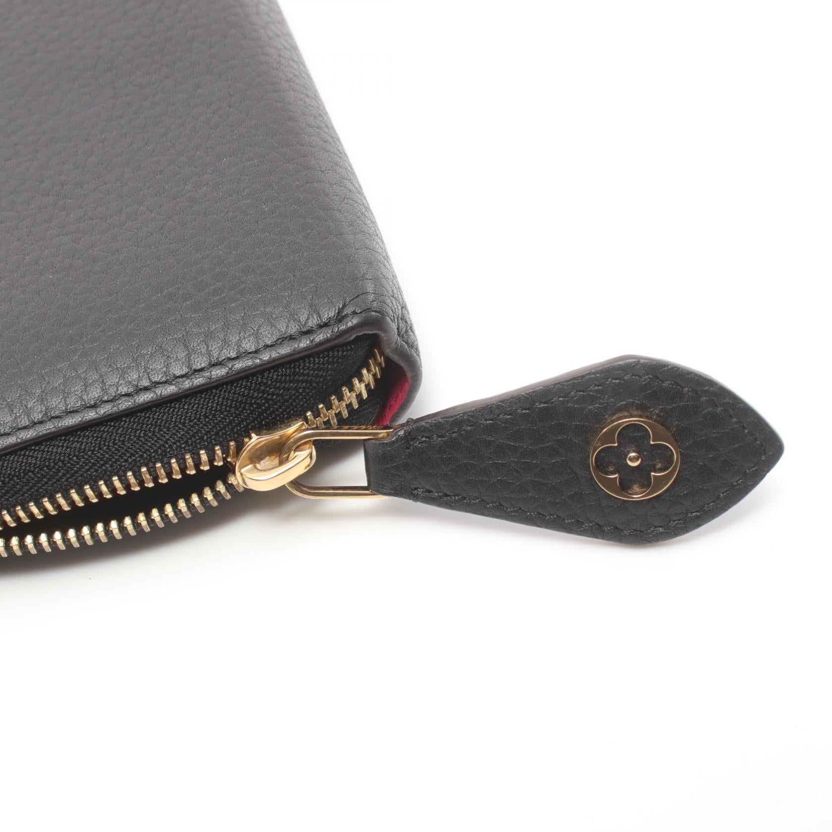 Louis Vuitton Comet Long Wallet Black M63102