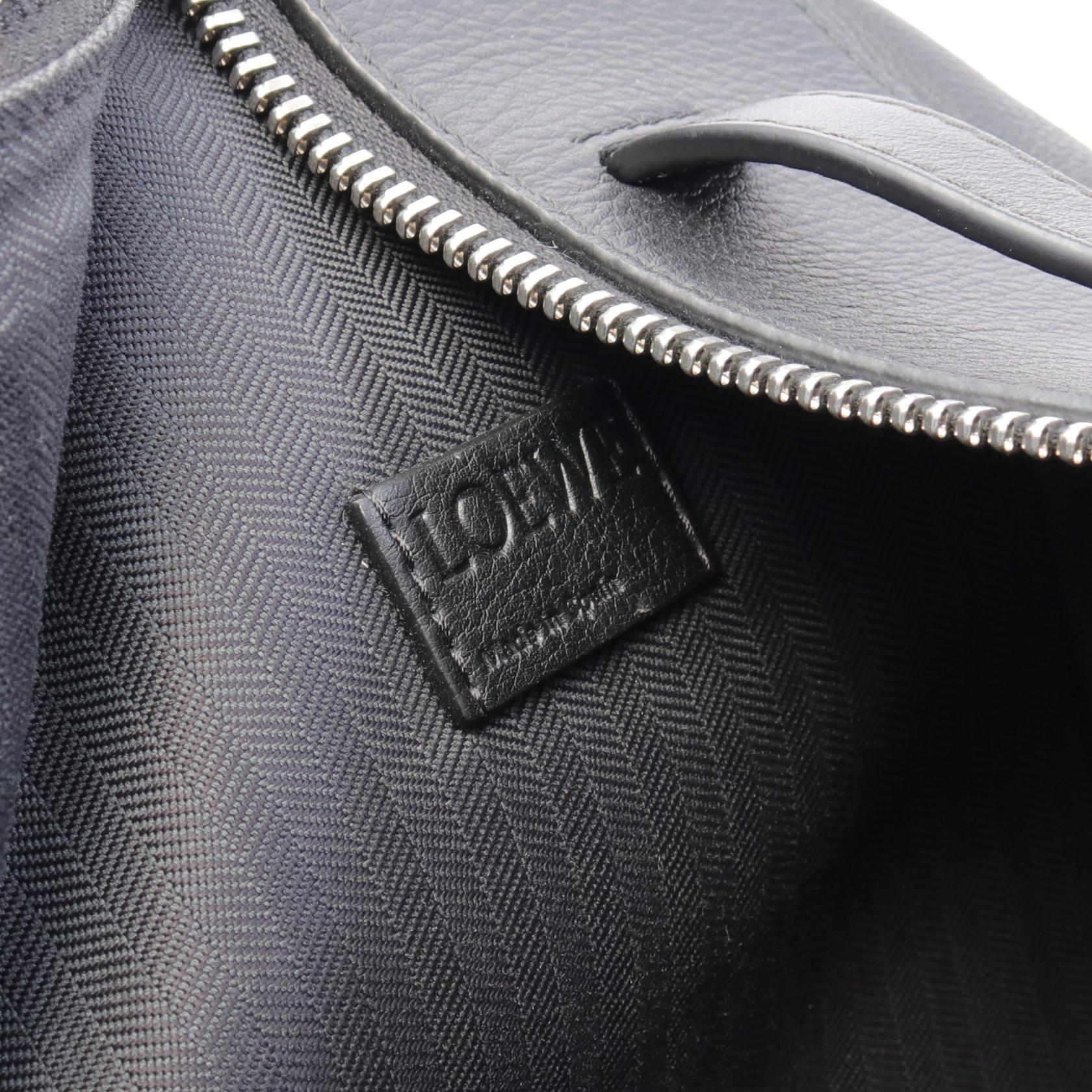 Loewe Leather Nylon Convertible Backpack