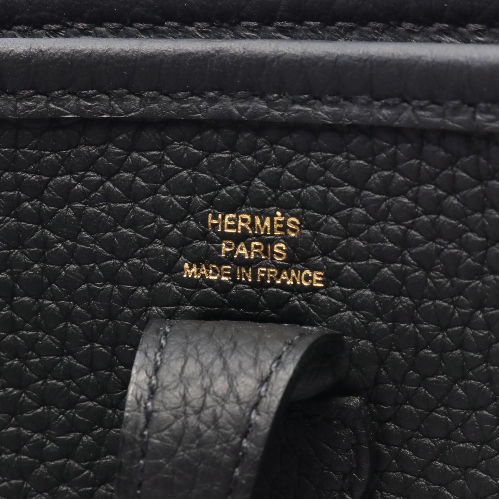 Hermes Evelyne TPM Shoulder Bag Black