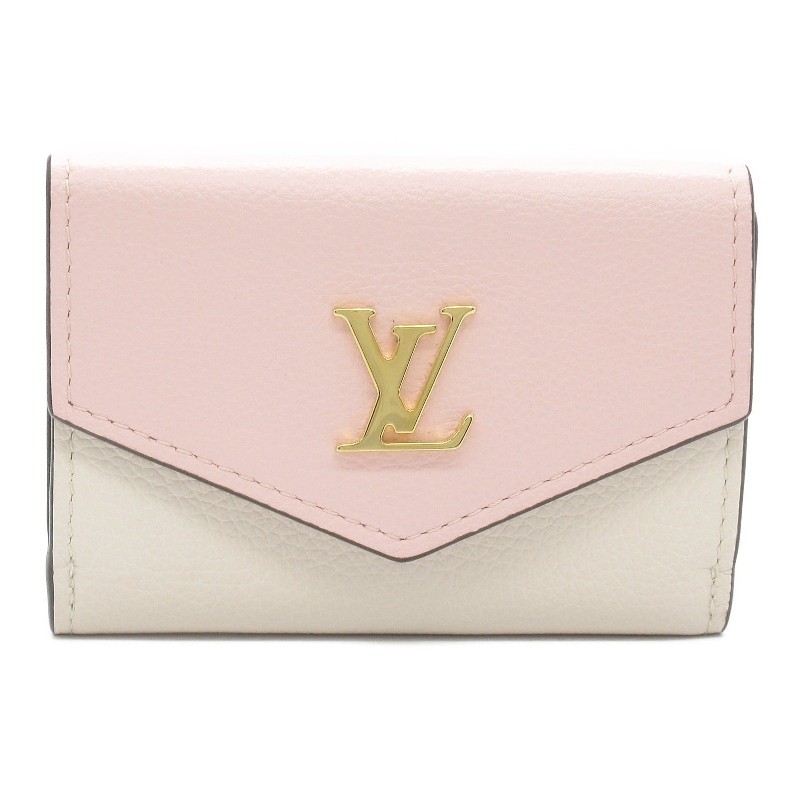 Louis Vuitton Leather Tri-Fold Wallet M63978