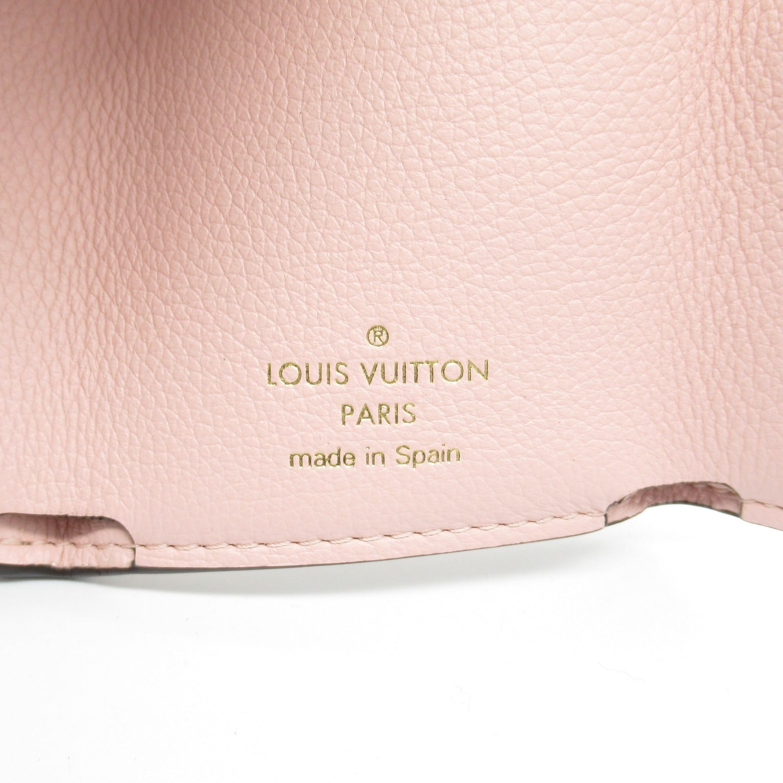 Louis Vuitton Leather Tri-Fold Wallet M63978