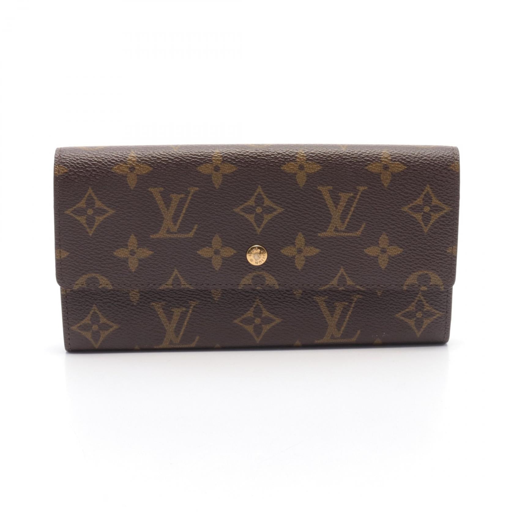 Louis Vuitton Monogram Wallet Brown M61723