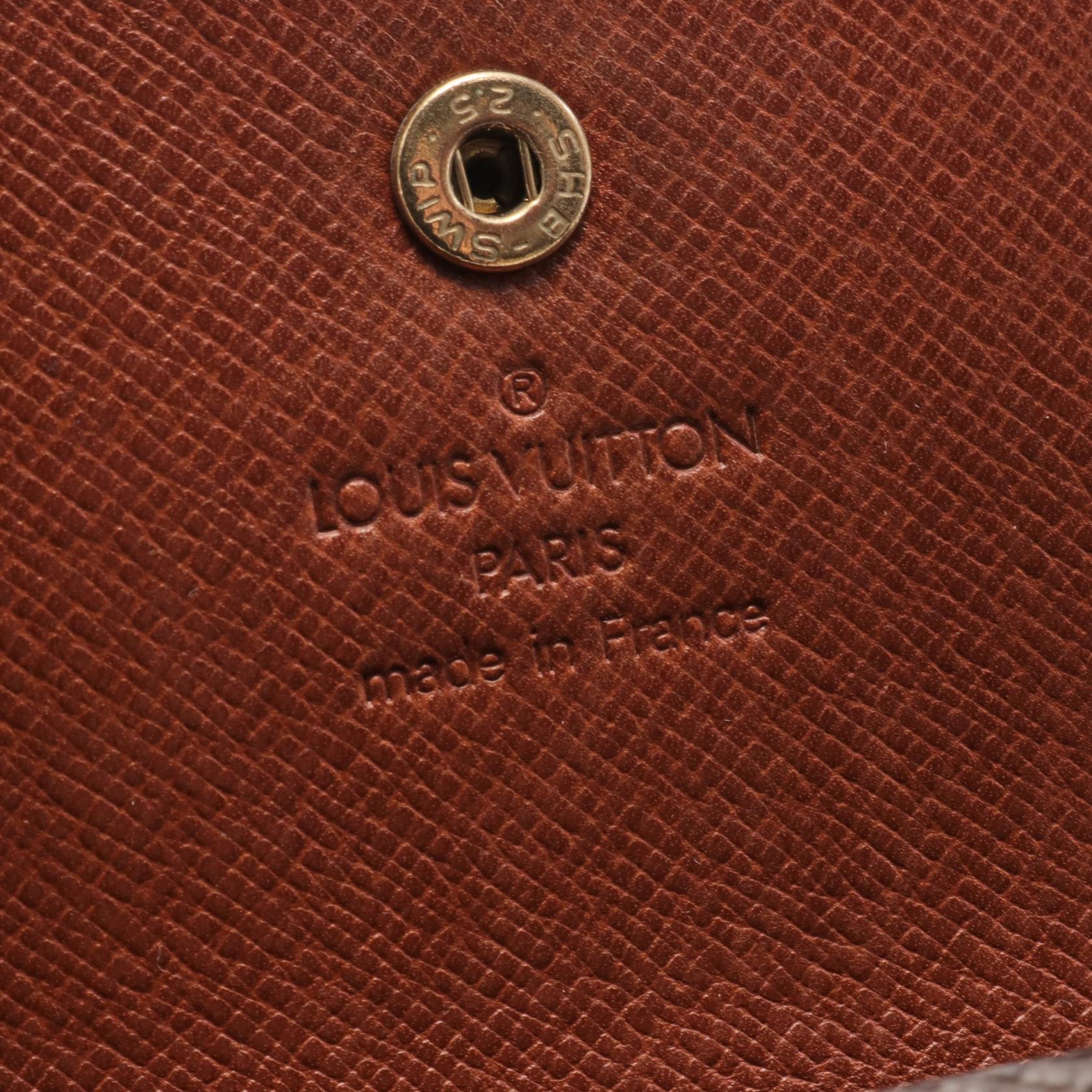 Louis Vuitton Monogram Wallet Brown M61723