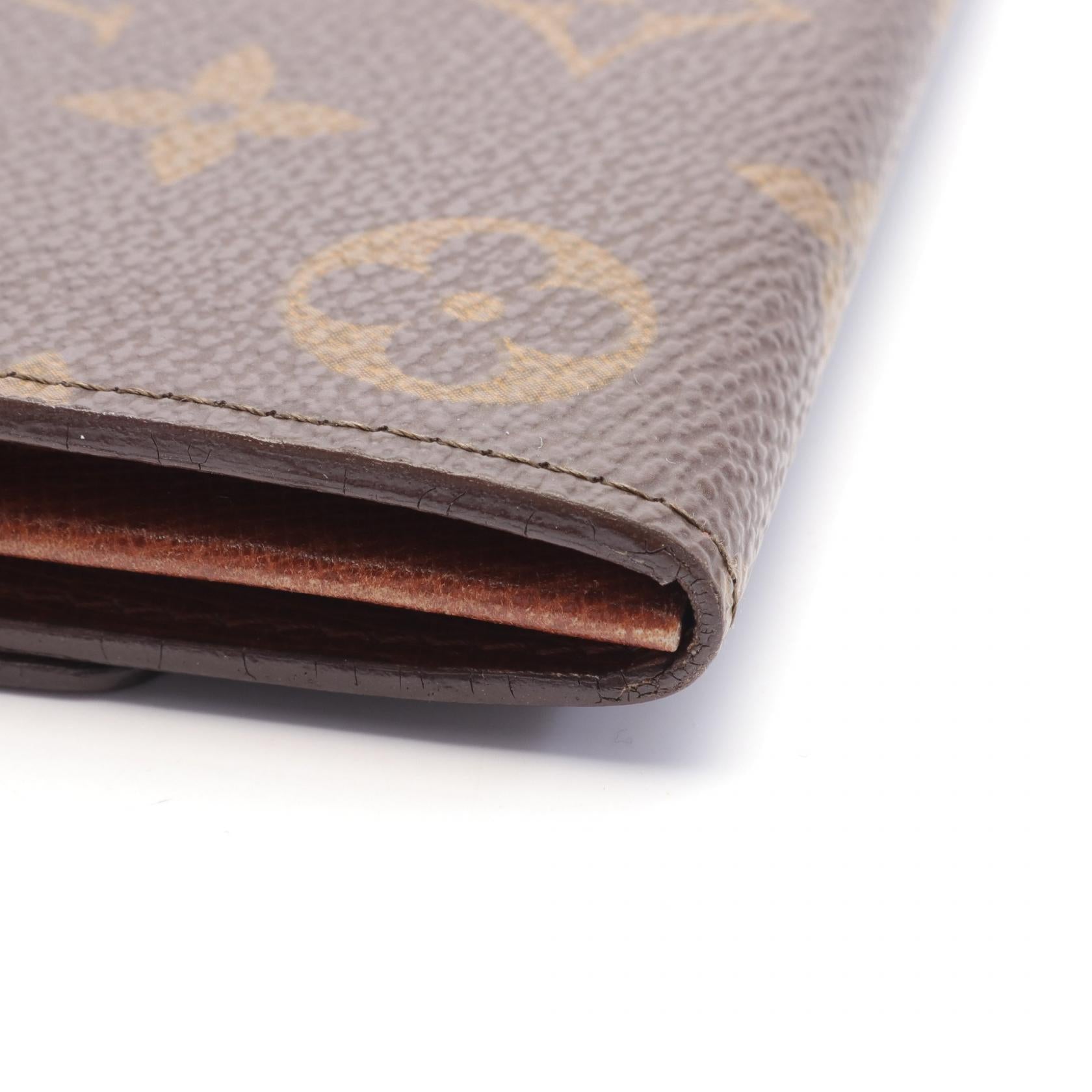 Louis Vuitton Monogram Wallet Brown M61723