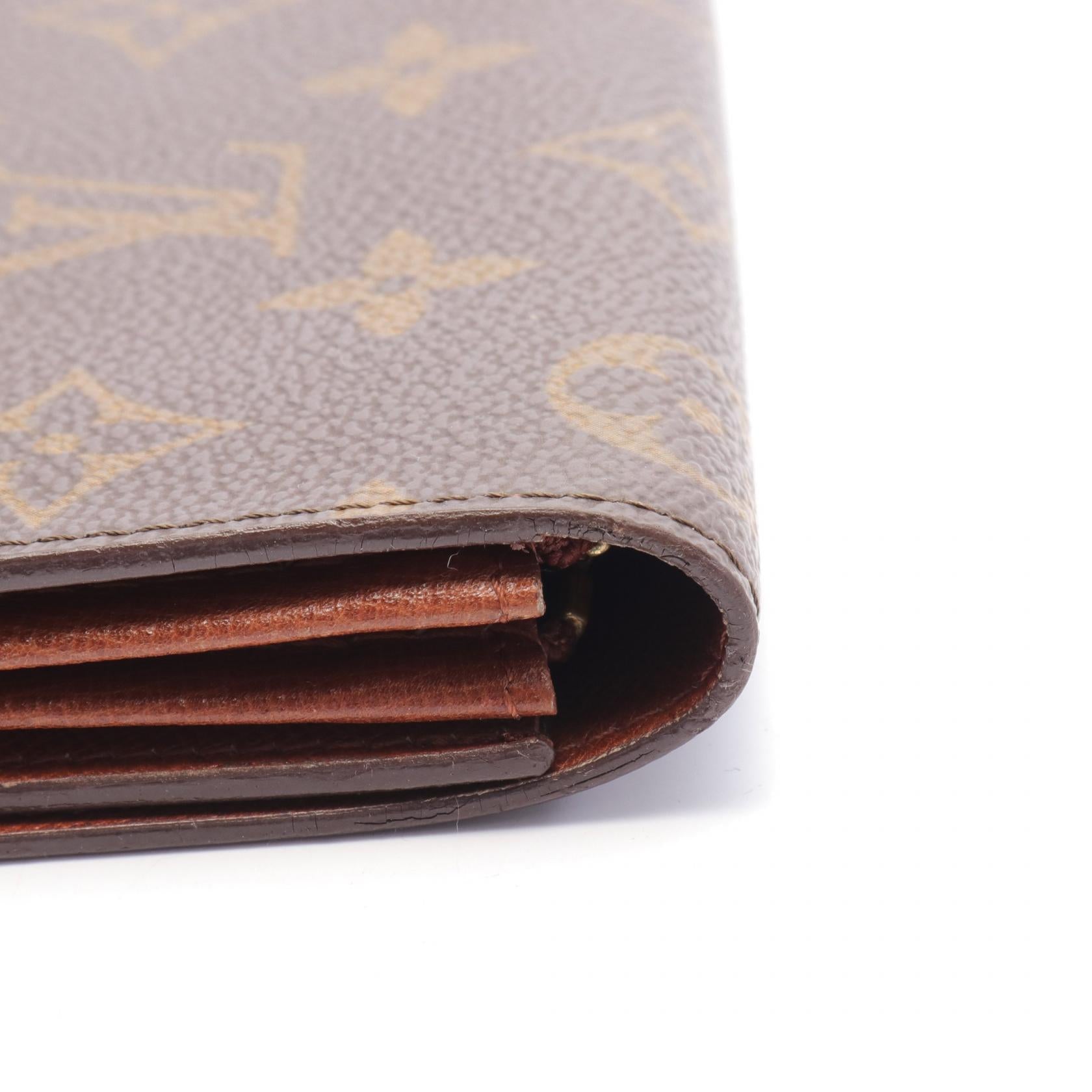 Louis Vuitton Monogram Wallet Brown M61723