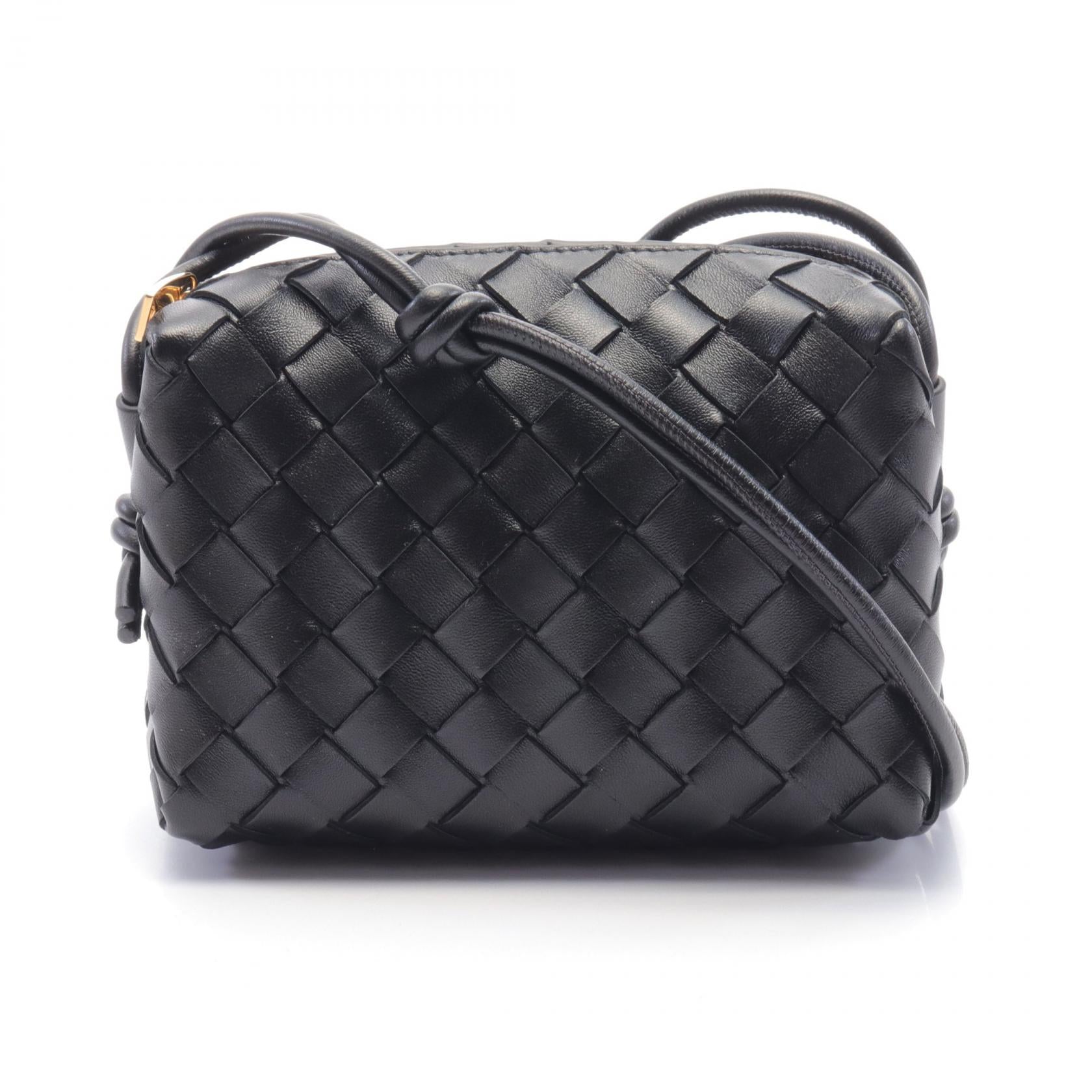 Bottega Veneta Leather Mini Loop Camera Bag