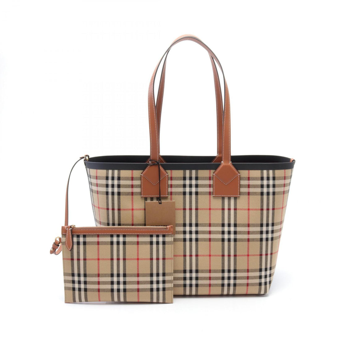 Burberry Canvas Leather Tote Bag 8066223