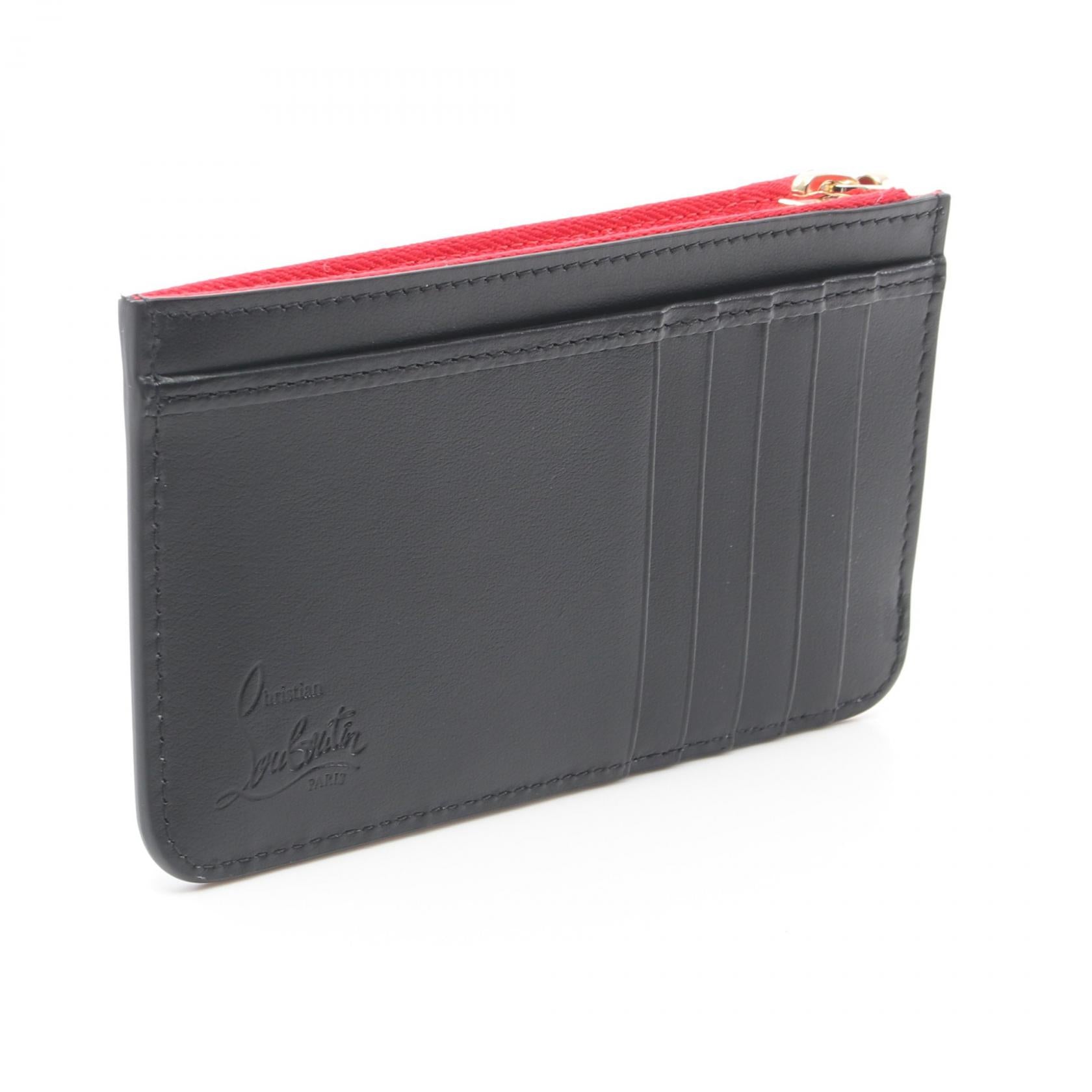 Christian Louboutin LOUBI54 Zipped Card Holder