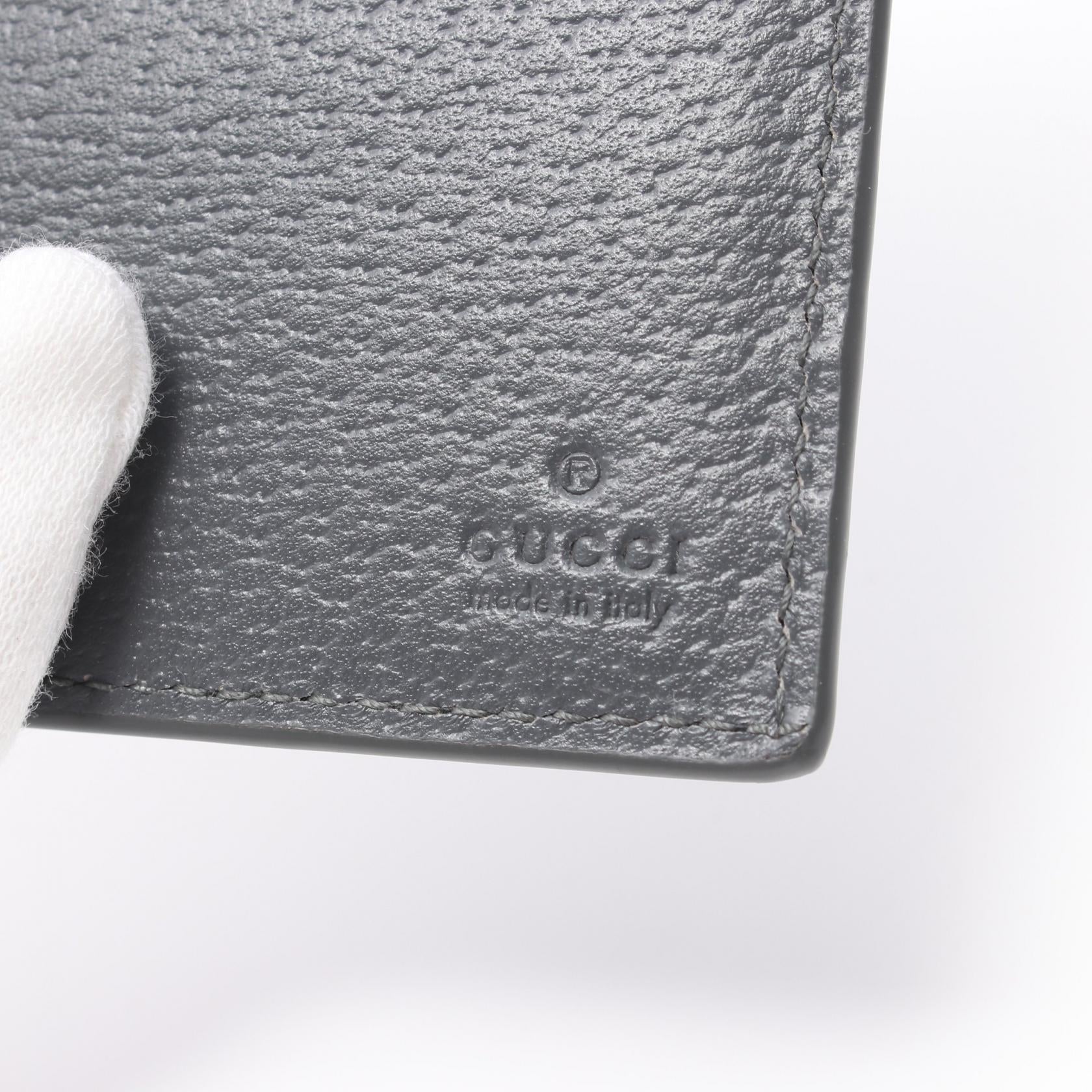 Gucci Card Case PVC Coated Canvas