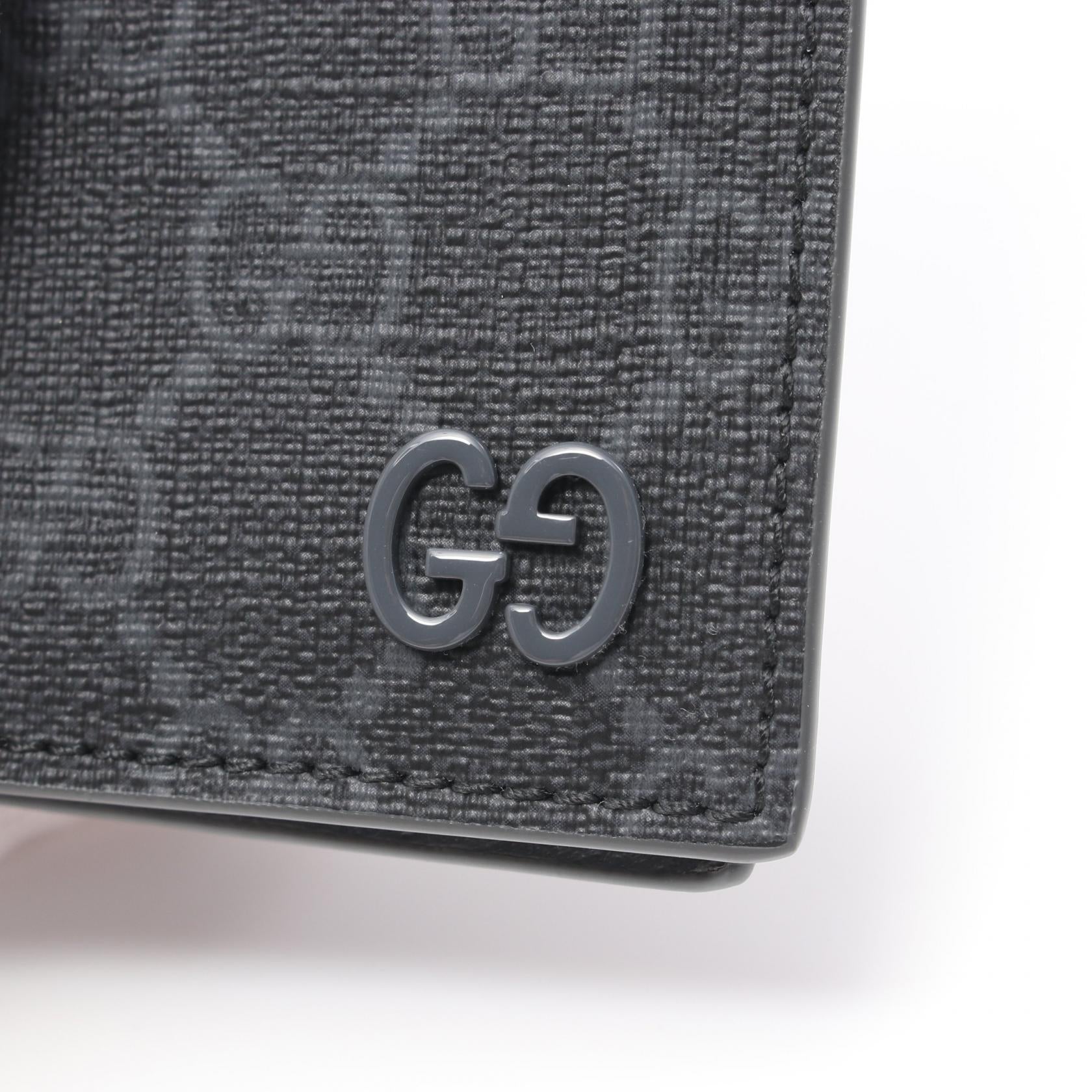 Gucci Card Case PVC Coated Canvas