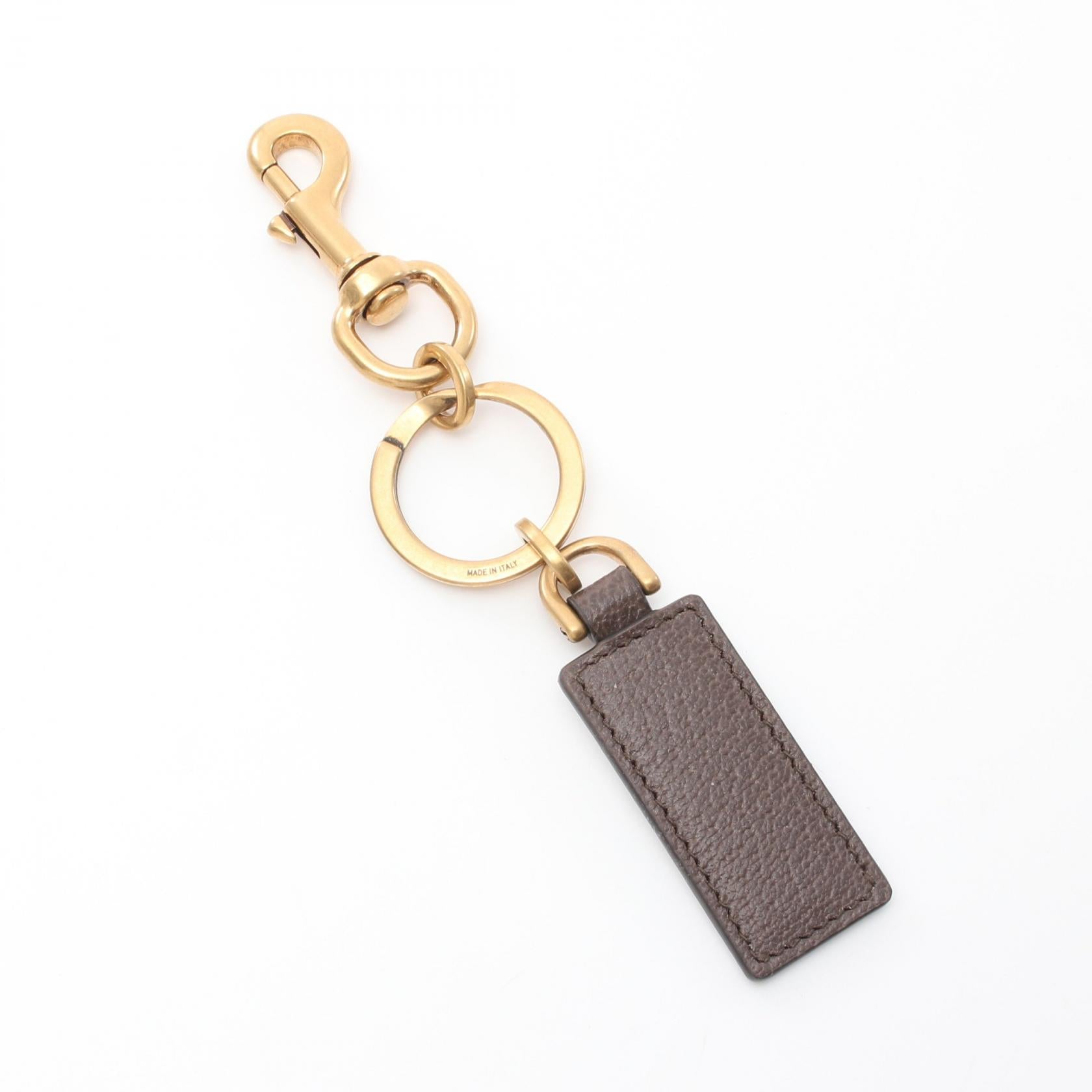 Gucci Ophidia Hook Closure Key Holder PVC Canvas