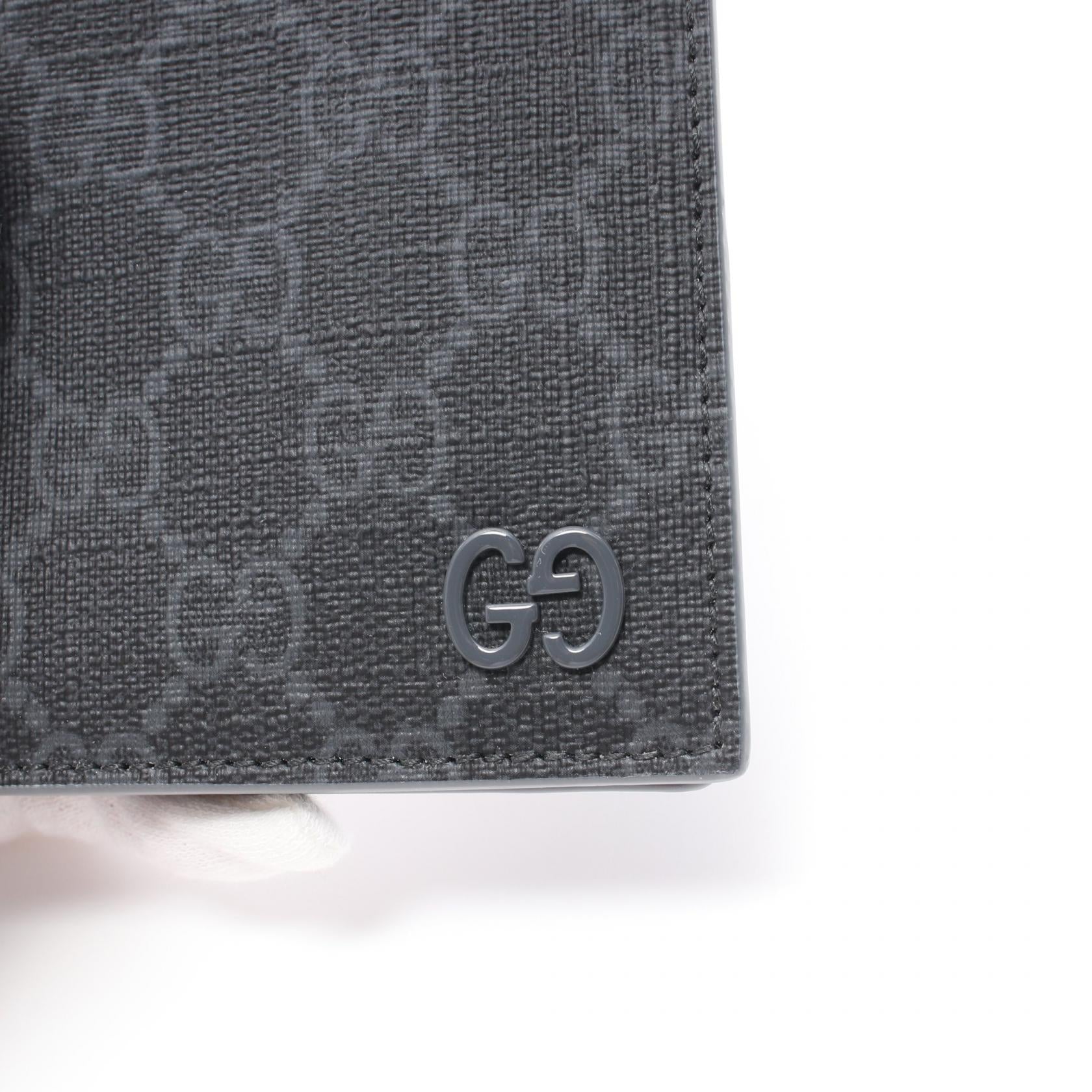 Gucci GG Supreme Card Case PVC Canvas