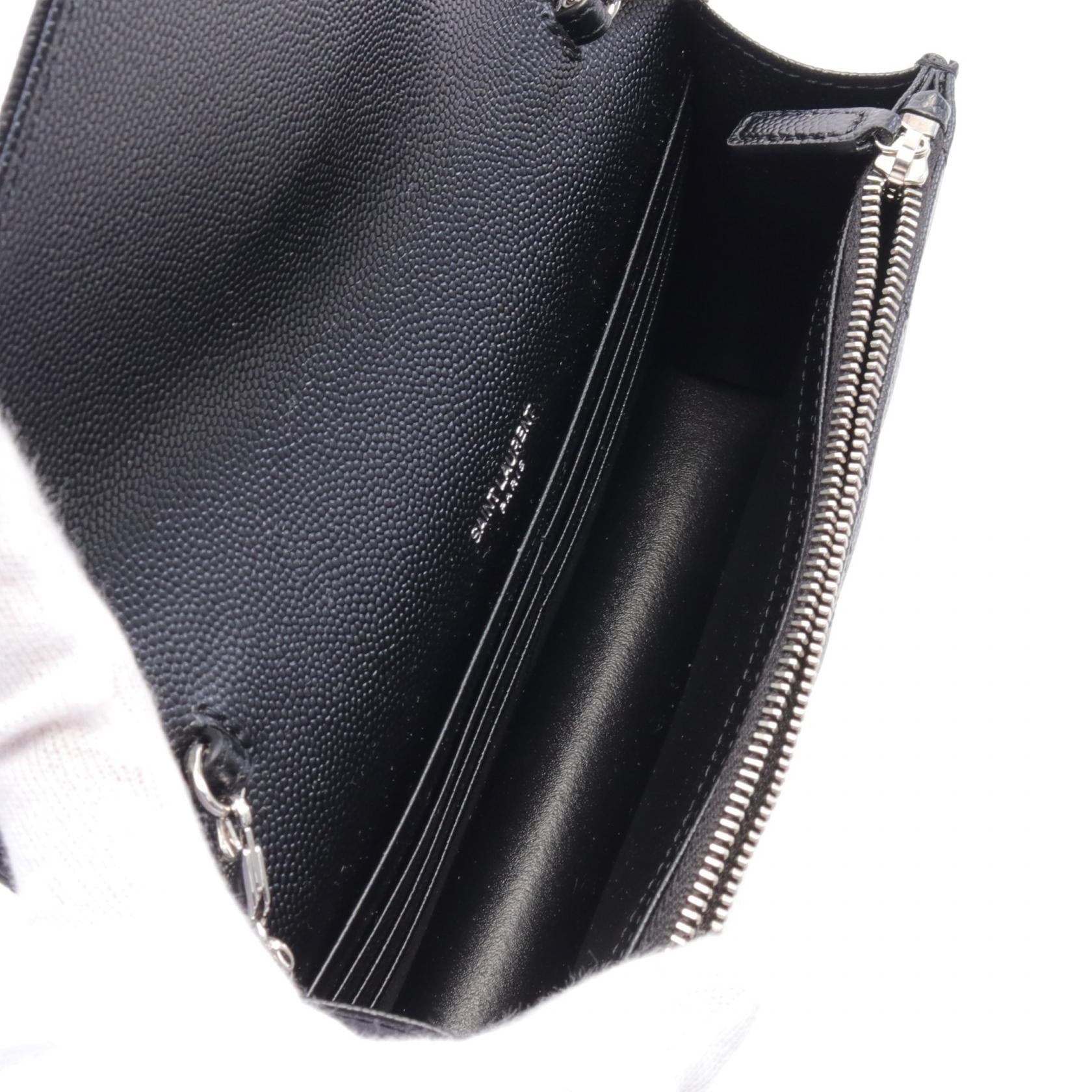 Saint Laurent Cassandra Leather Shoulder Bag