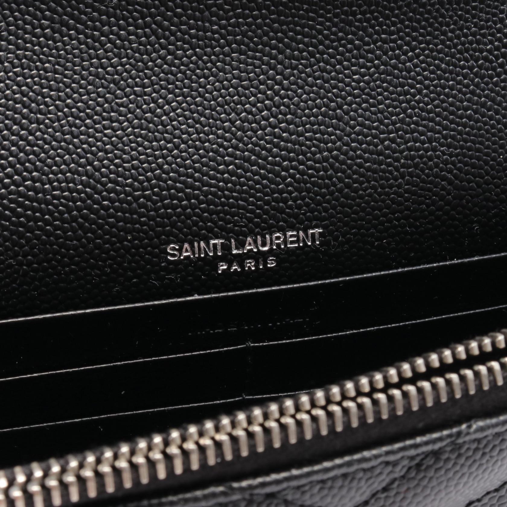 Saint Laurent Cassandra Leather Shoulder Bag