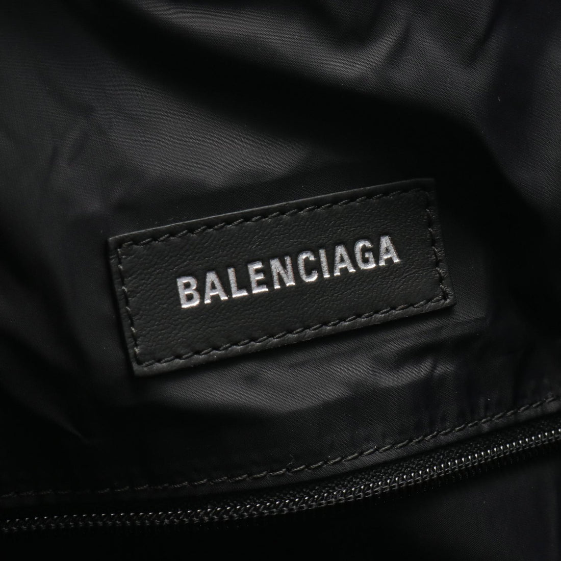 Balenciaga Nylon Large Tote Bag Black