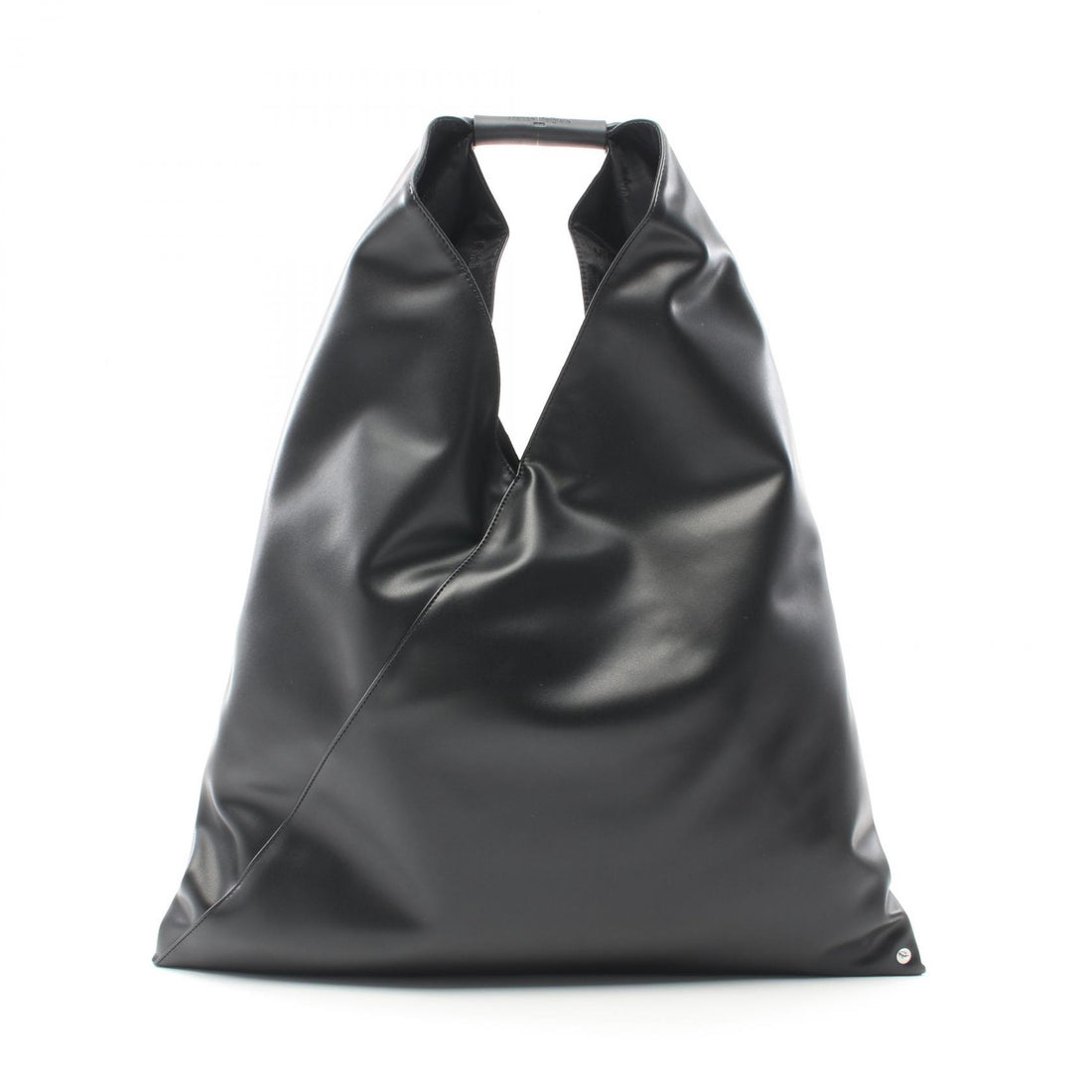 MM6 Japanese Tote Bag Leather Black