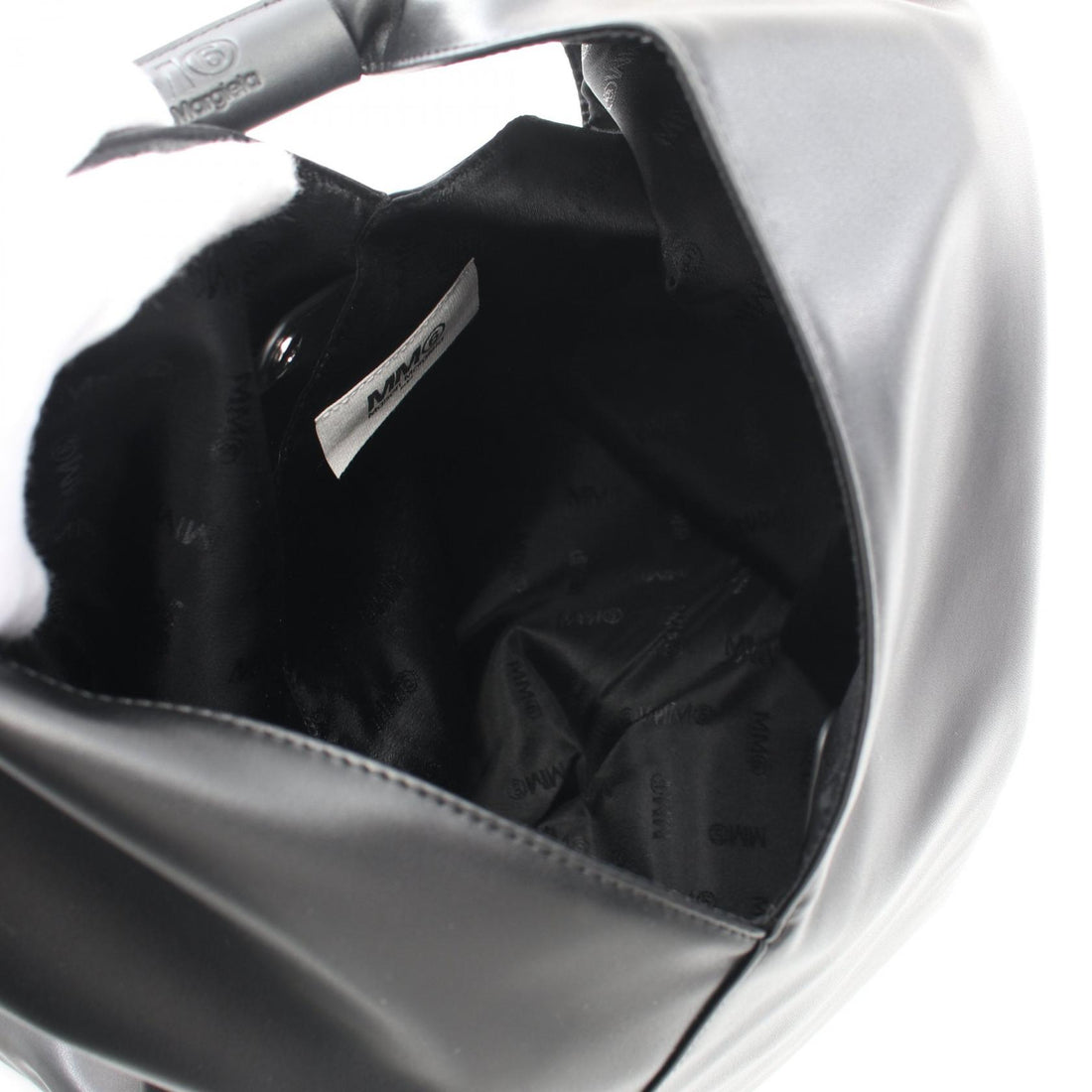 MM6 Japanese Tote Bag Leather Black