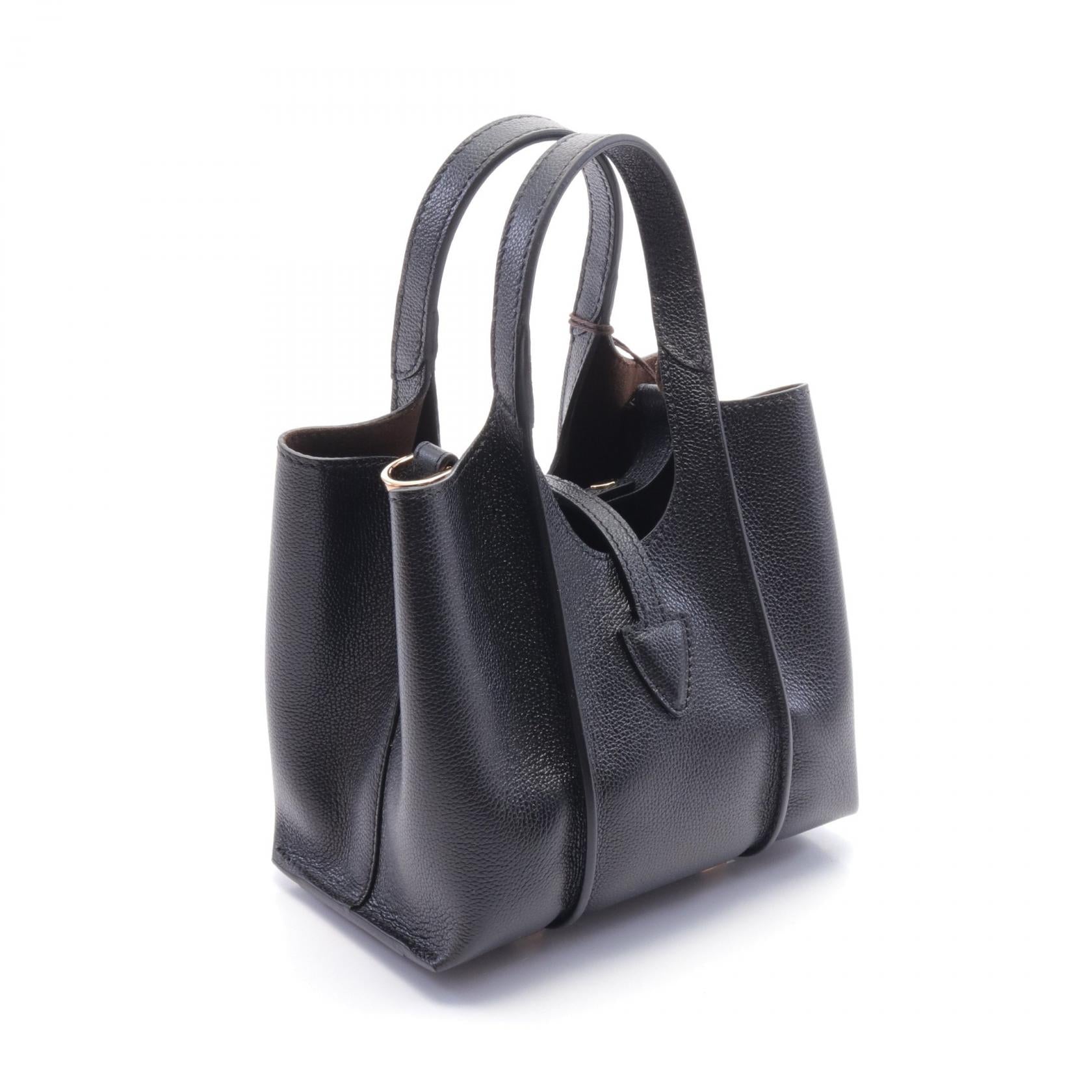 Tod's Leather Timeless Micro Handbag Black