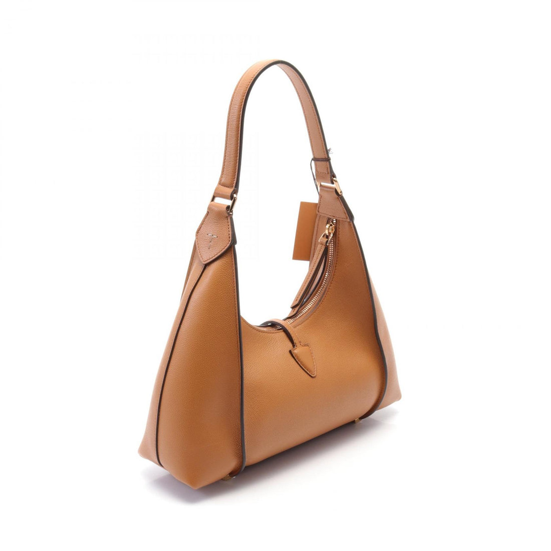 Tod's Timeless Leather Hobo Shoulder Bag Brown