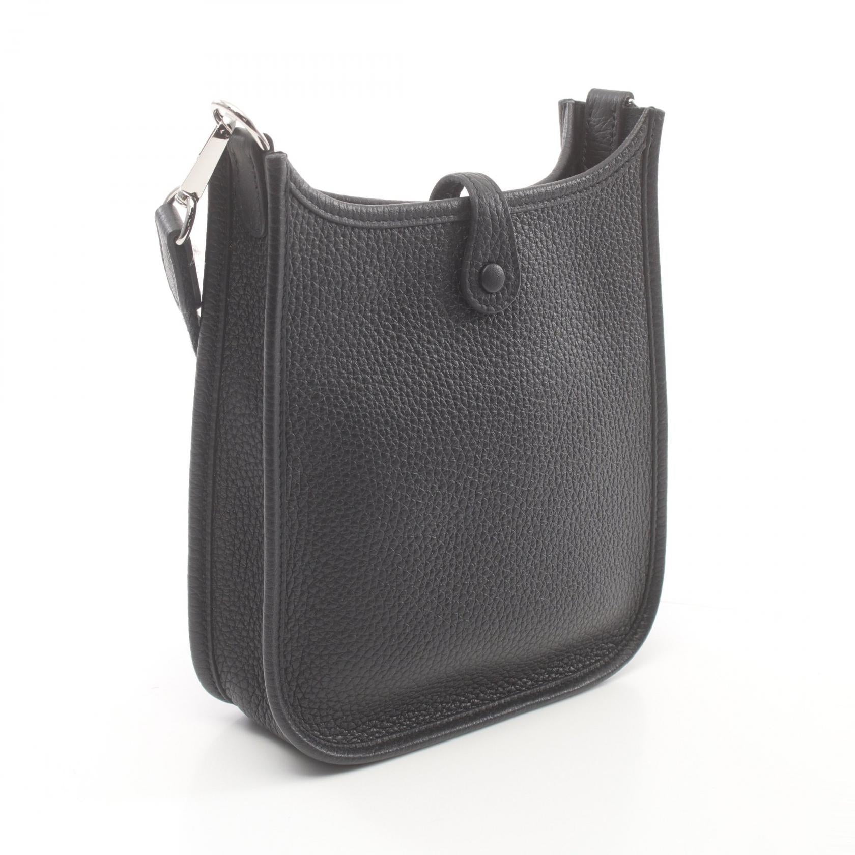 Hermes Evelyne TPM Amazon Shoulder Bag Black