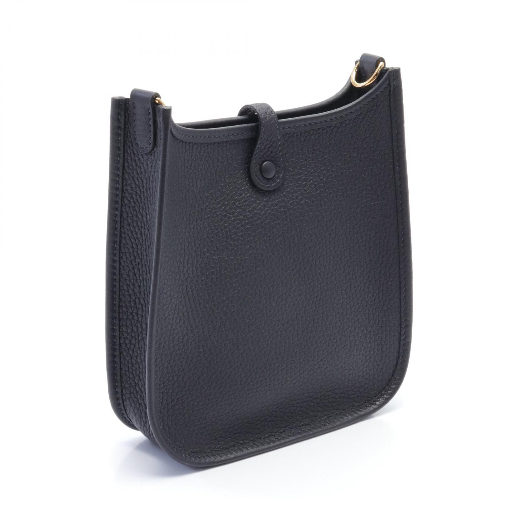 Hermes Evelyne TPM Shoulder Bag Navy