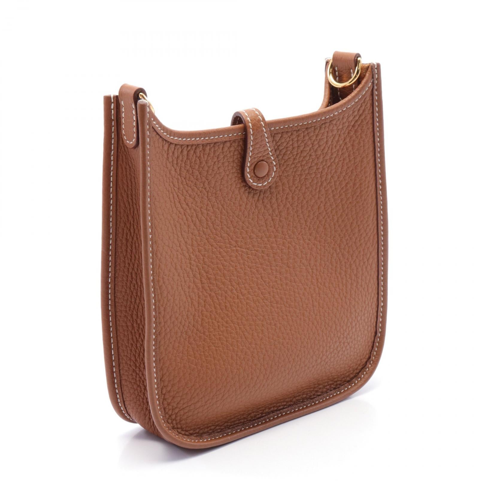 Hermes Evelyne TPM Brown Shoulder Bag