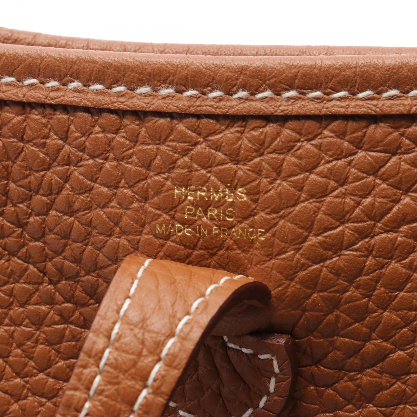 Hermes Evelyne TPM Brown Shoulder Bag