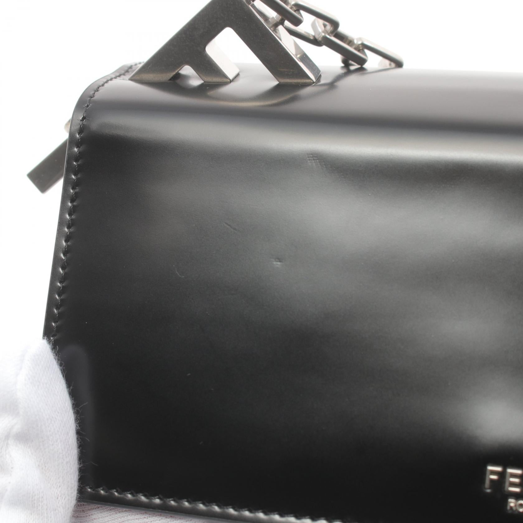 Fendi Leather First Side Handbag 8BS072