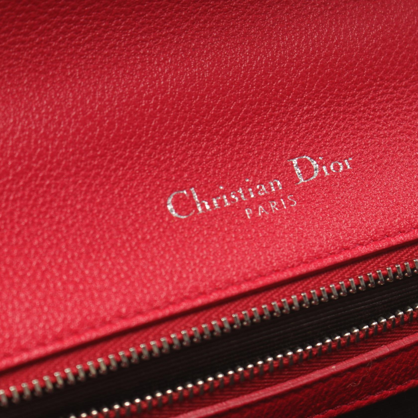 Christian Dior Diorama Leather Shoulder Bag