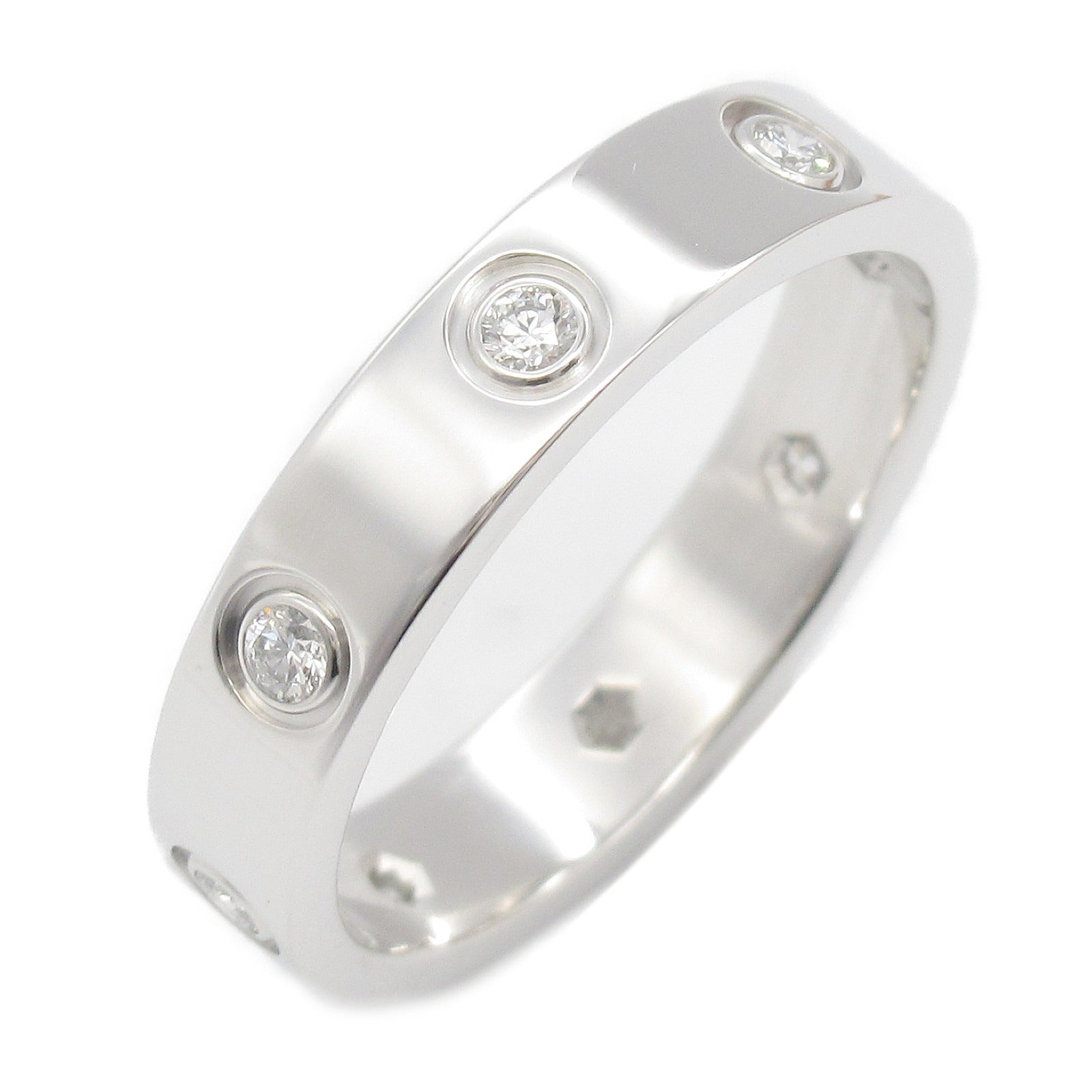 Cartier Mini Love Ring Diamond K18WG