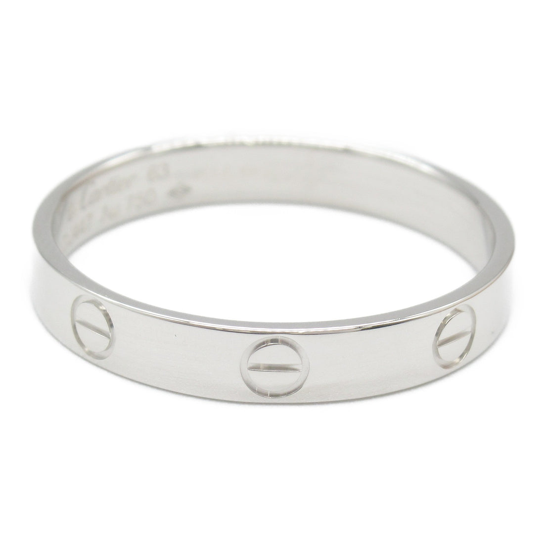 Cartier Mini Love Ring K18WG White Gold