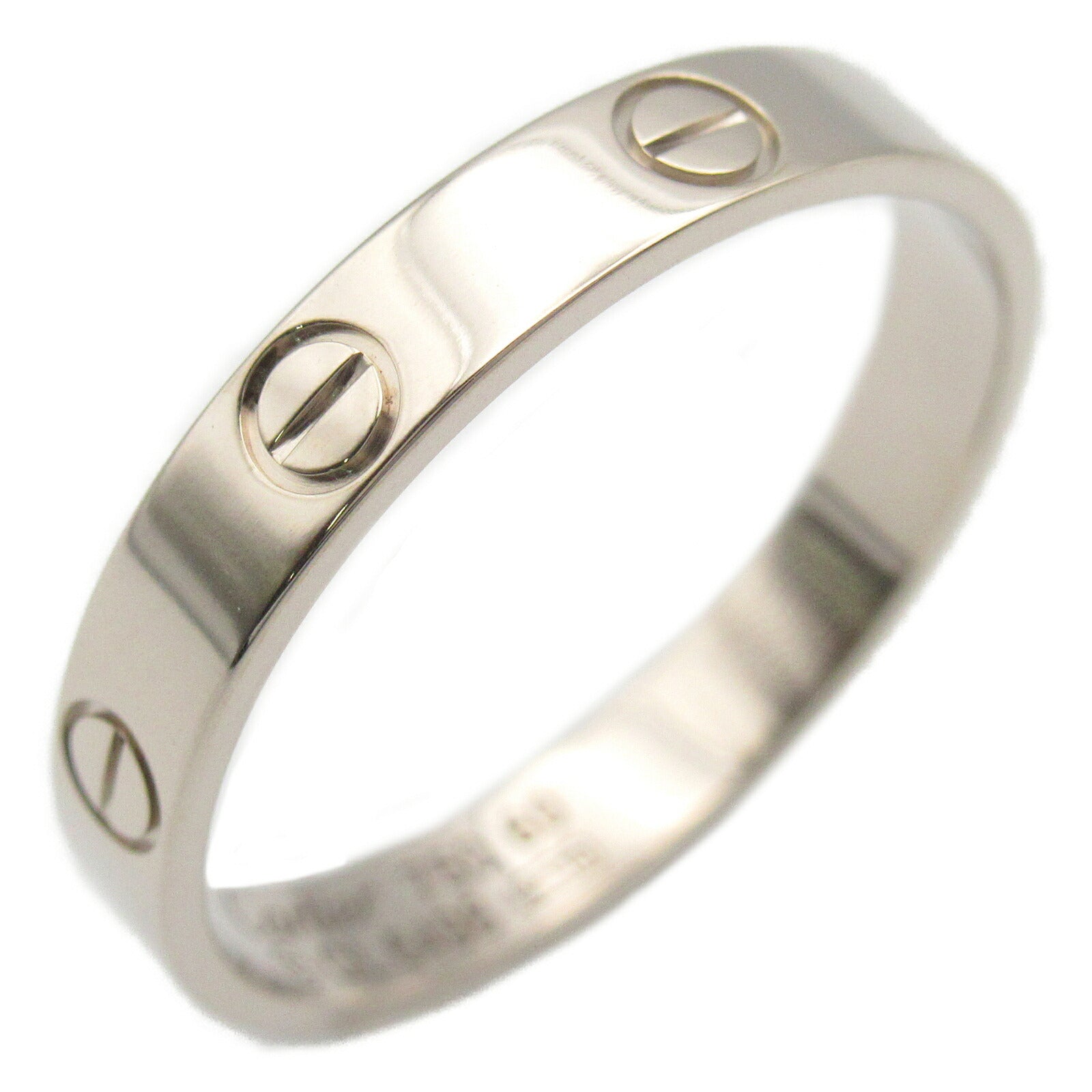 Cartier Mini Love Ring K18WG White Gold