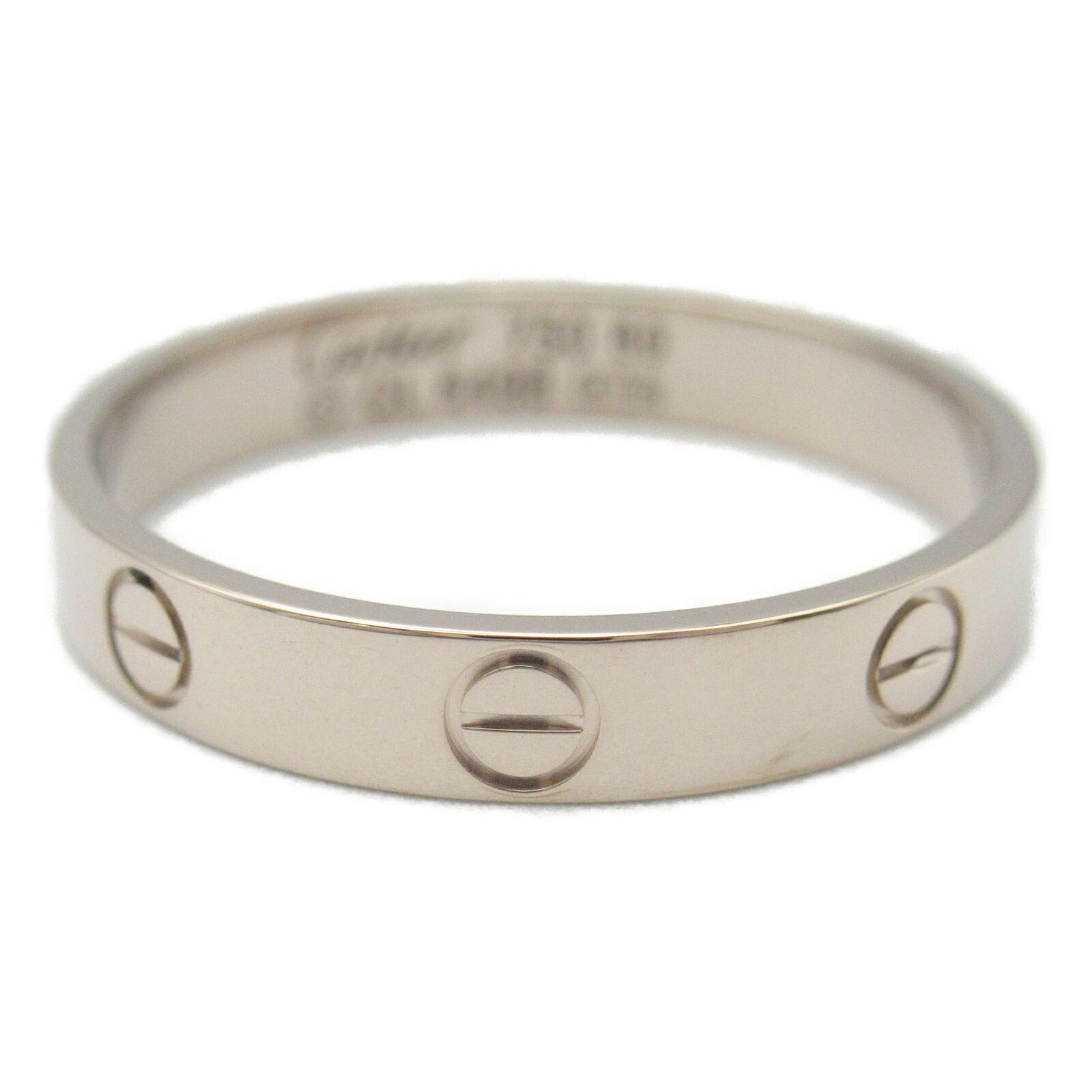 Cartier Mini Love Ring K18WG White Gold