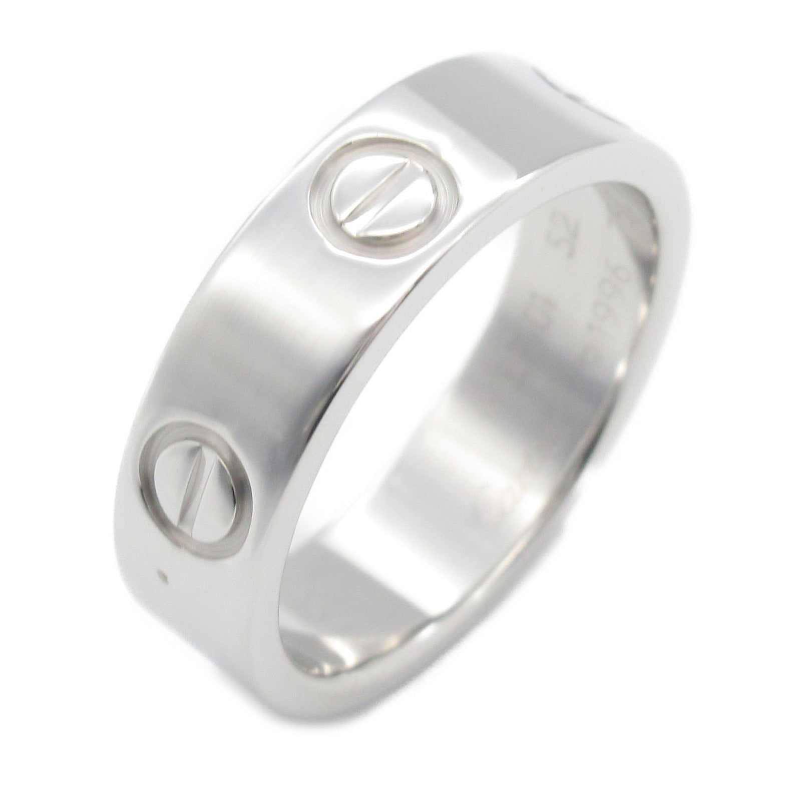 Cartier Love Ring K18WG White Gold