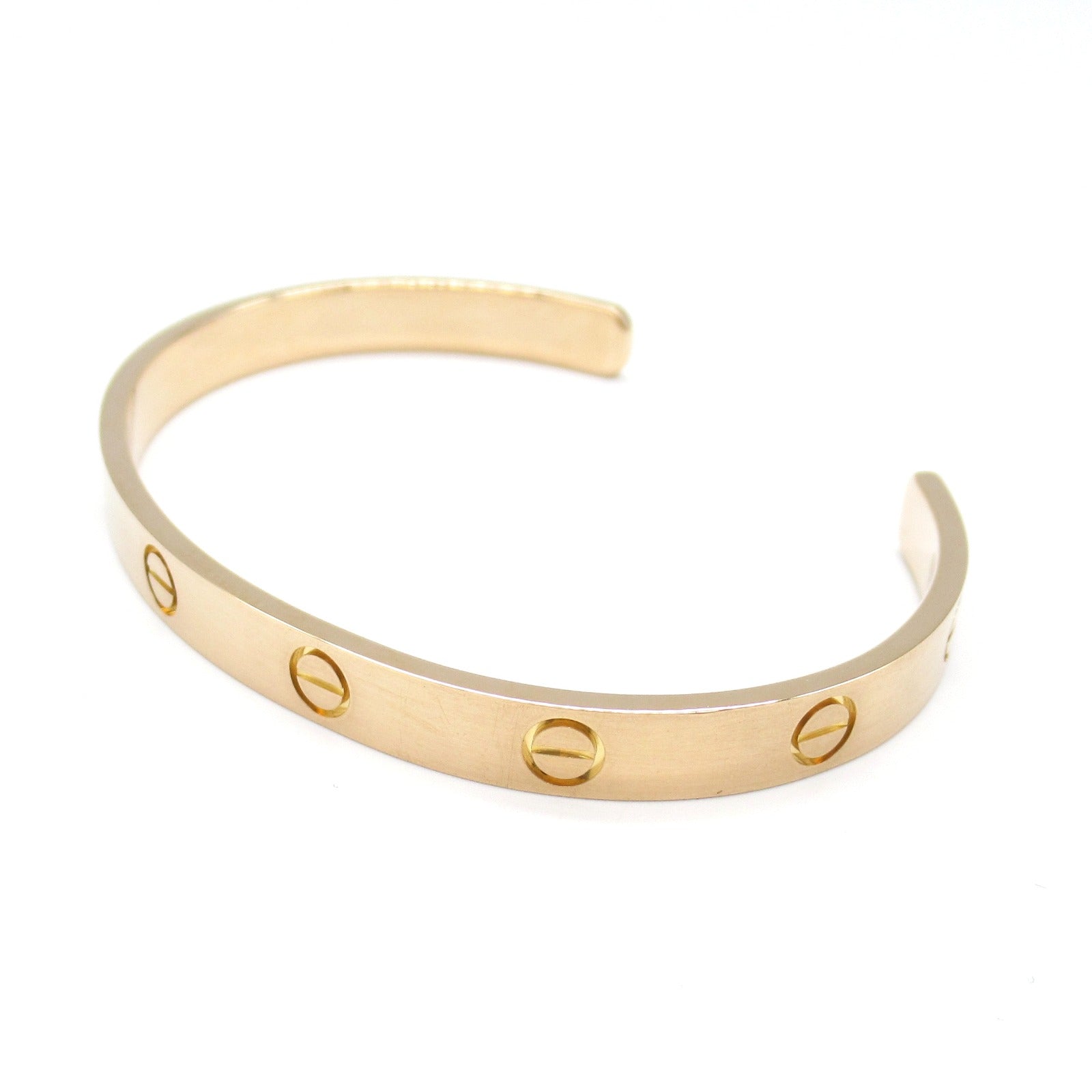 Cartier Open Love Bracelet K18PG Pink Gold