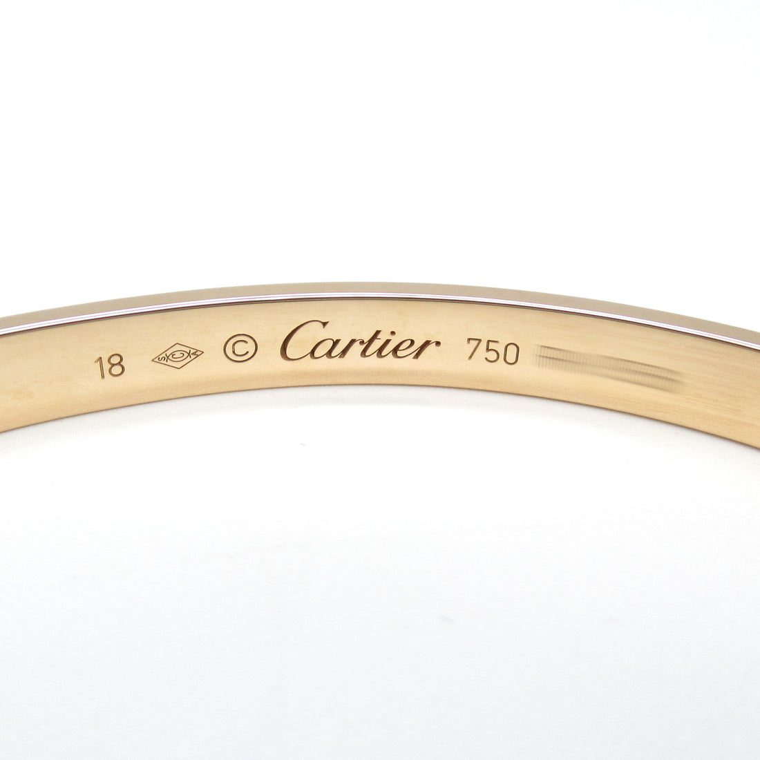 Cartier Open Love Bracelet K18PG Pink Gold