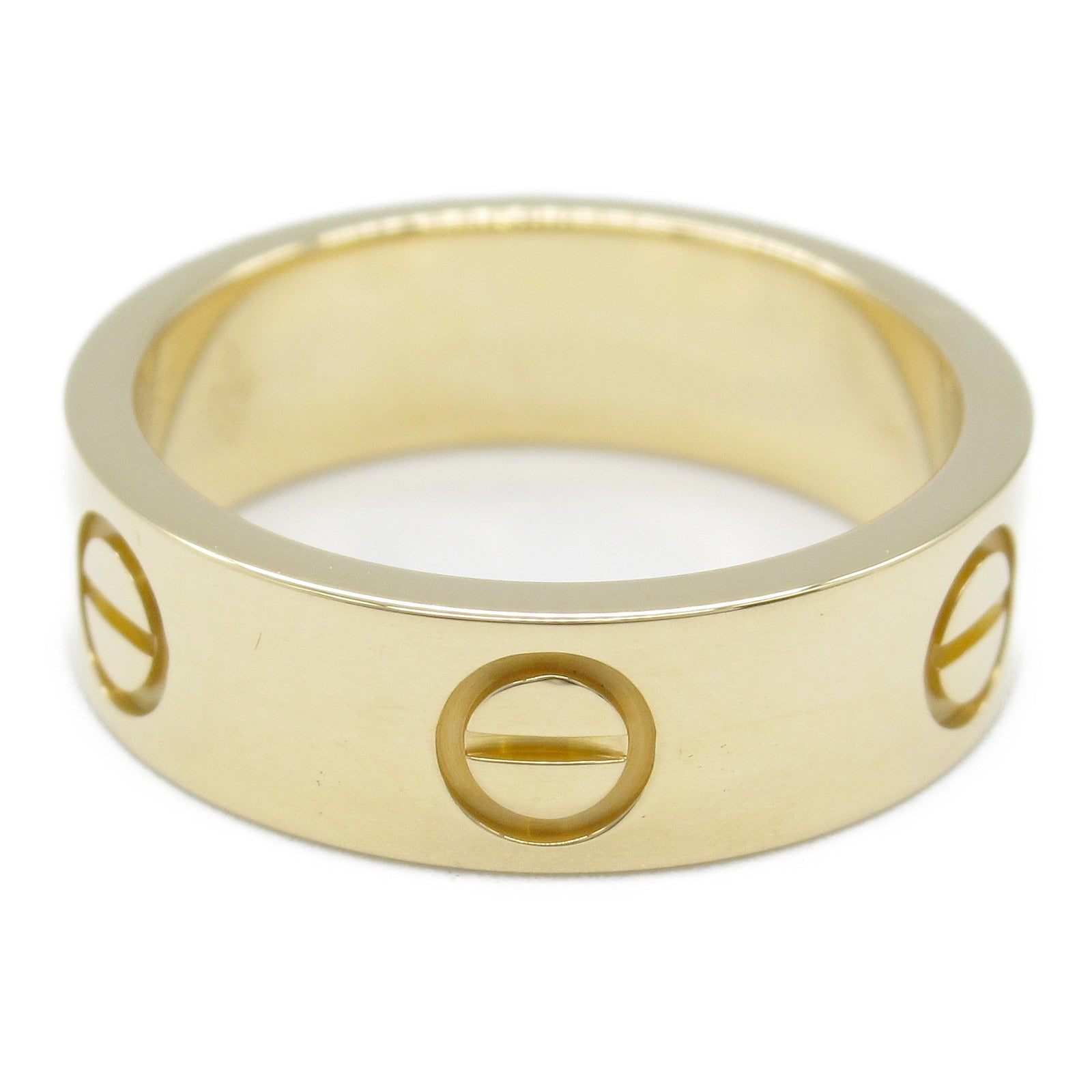 Cartier Love Ring K18 Yellow Gold Jewelry