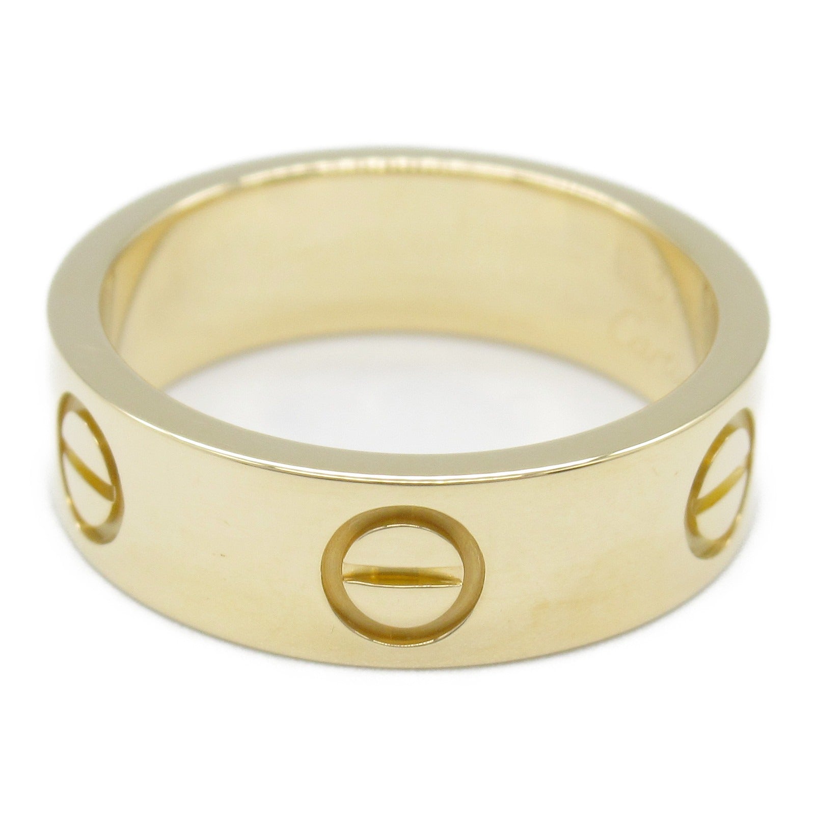 Cartier Love Ring K18 Yellow Gold Jewelry