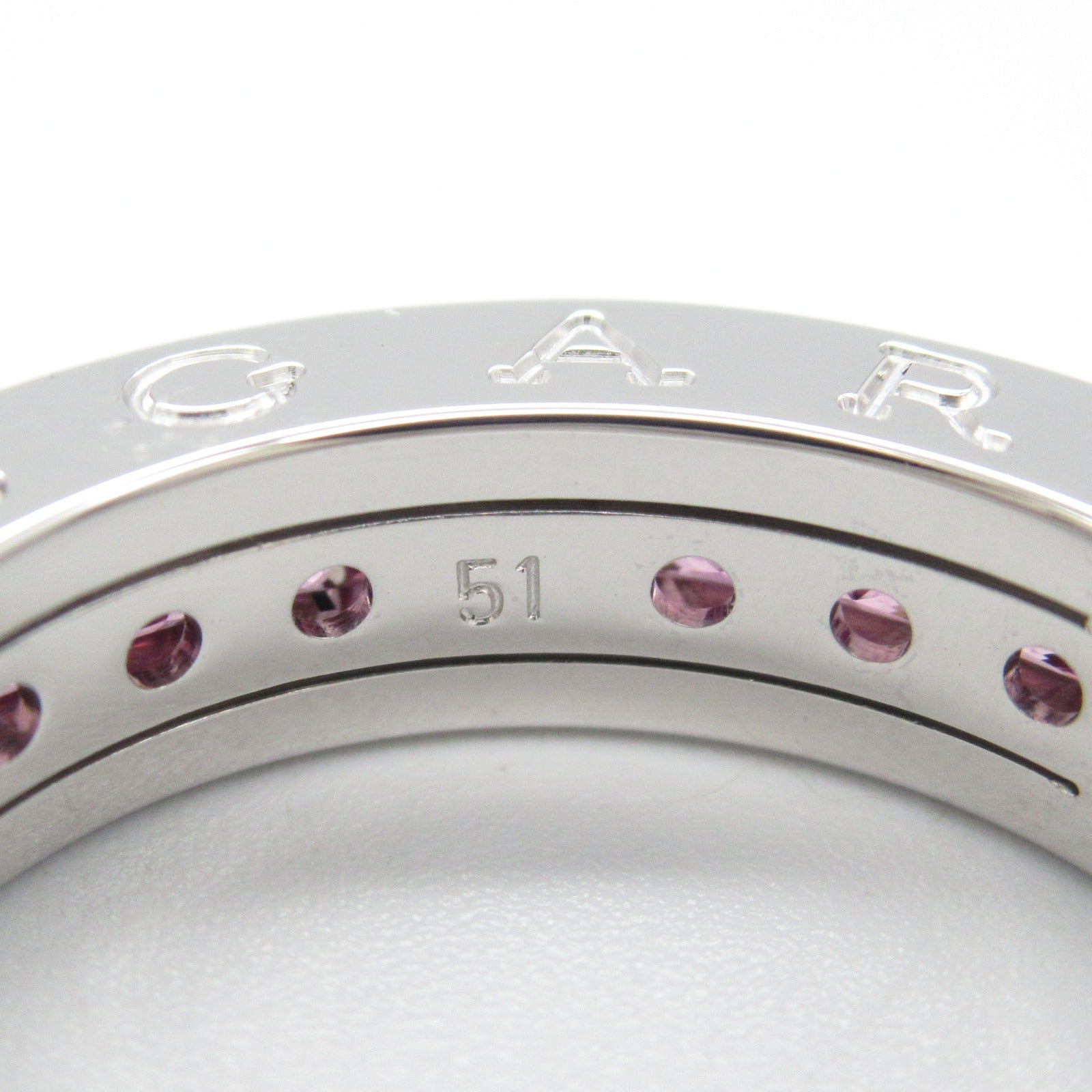 Bvlgari B-Zero1 Rhodolite Garnet Ring K18WG