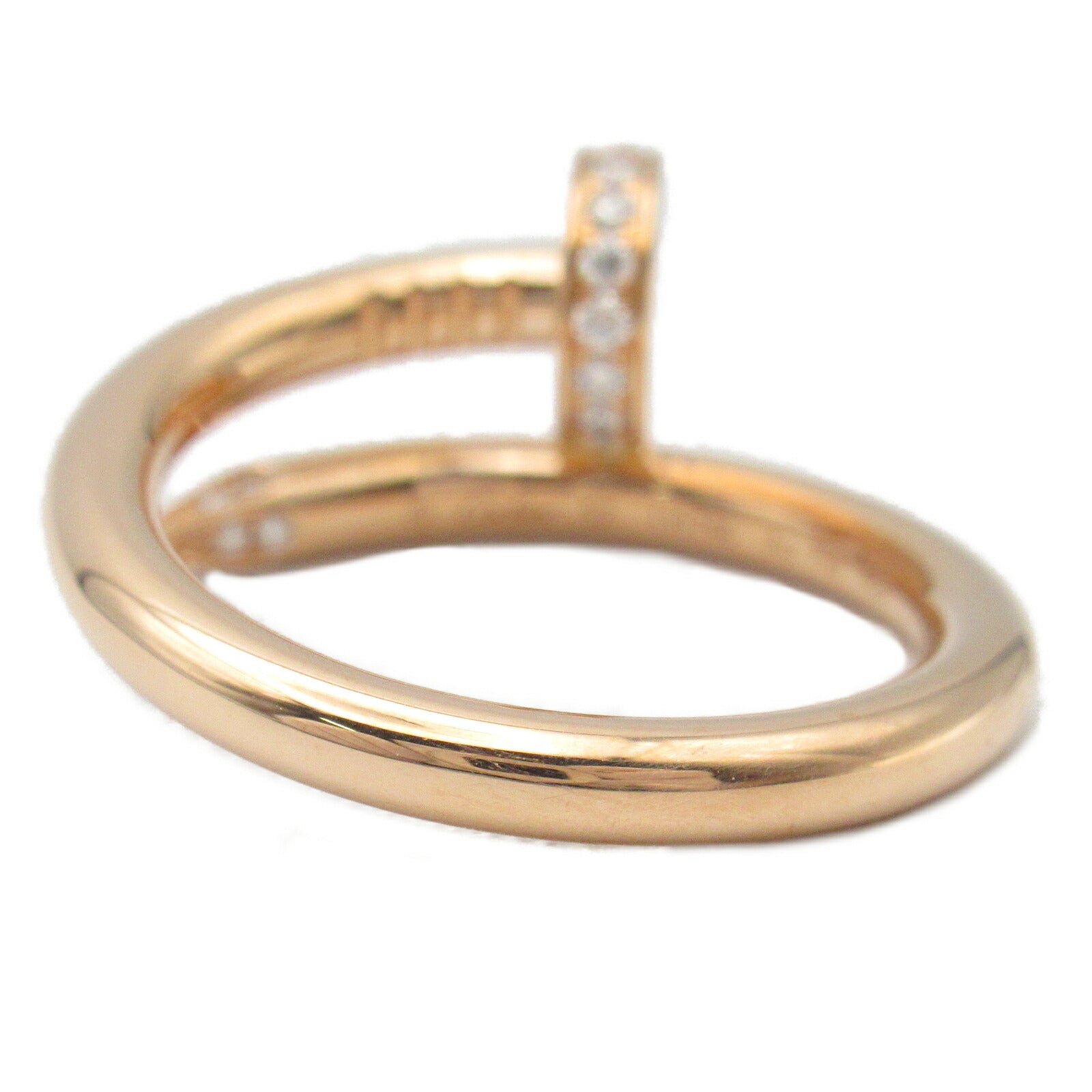 Cartier K18PG Pink Gold Diamond Ring