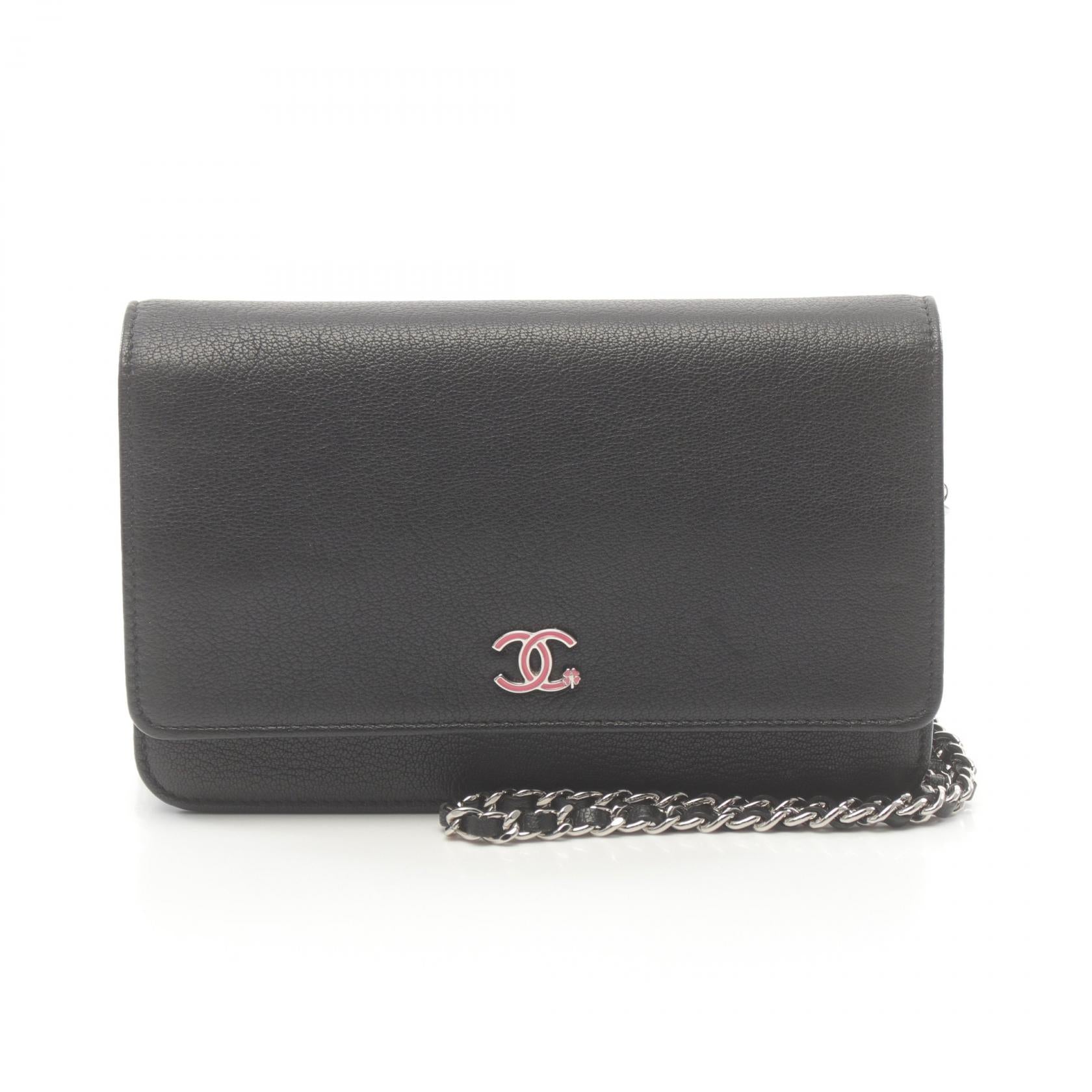 Chanel Leather Lucky Clover Shoulder Bag