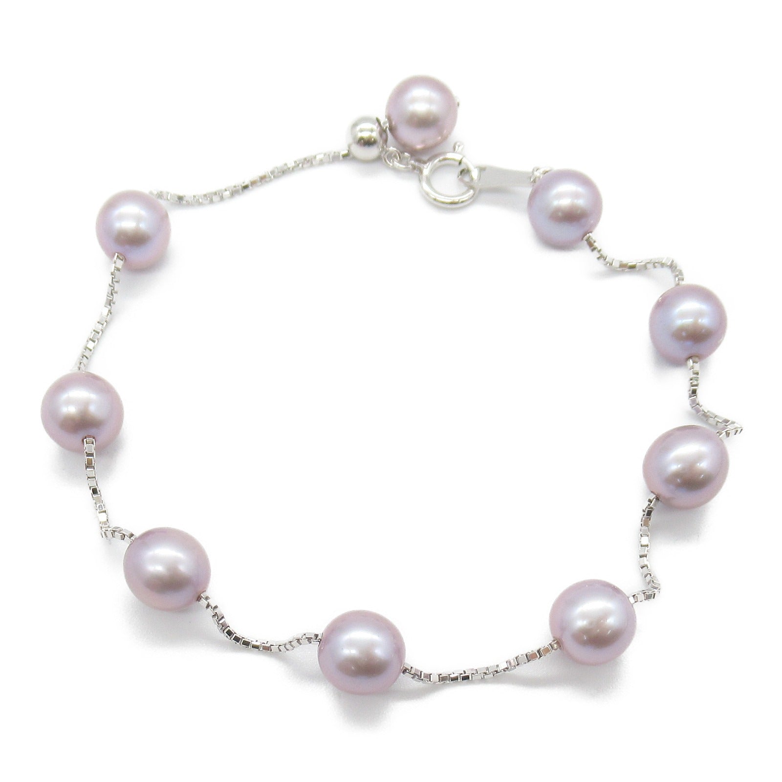 Tasaki Pearl K18WG White Gold Bracelet