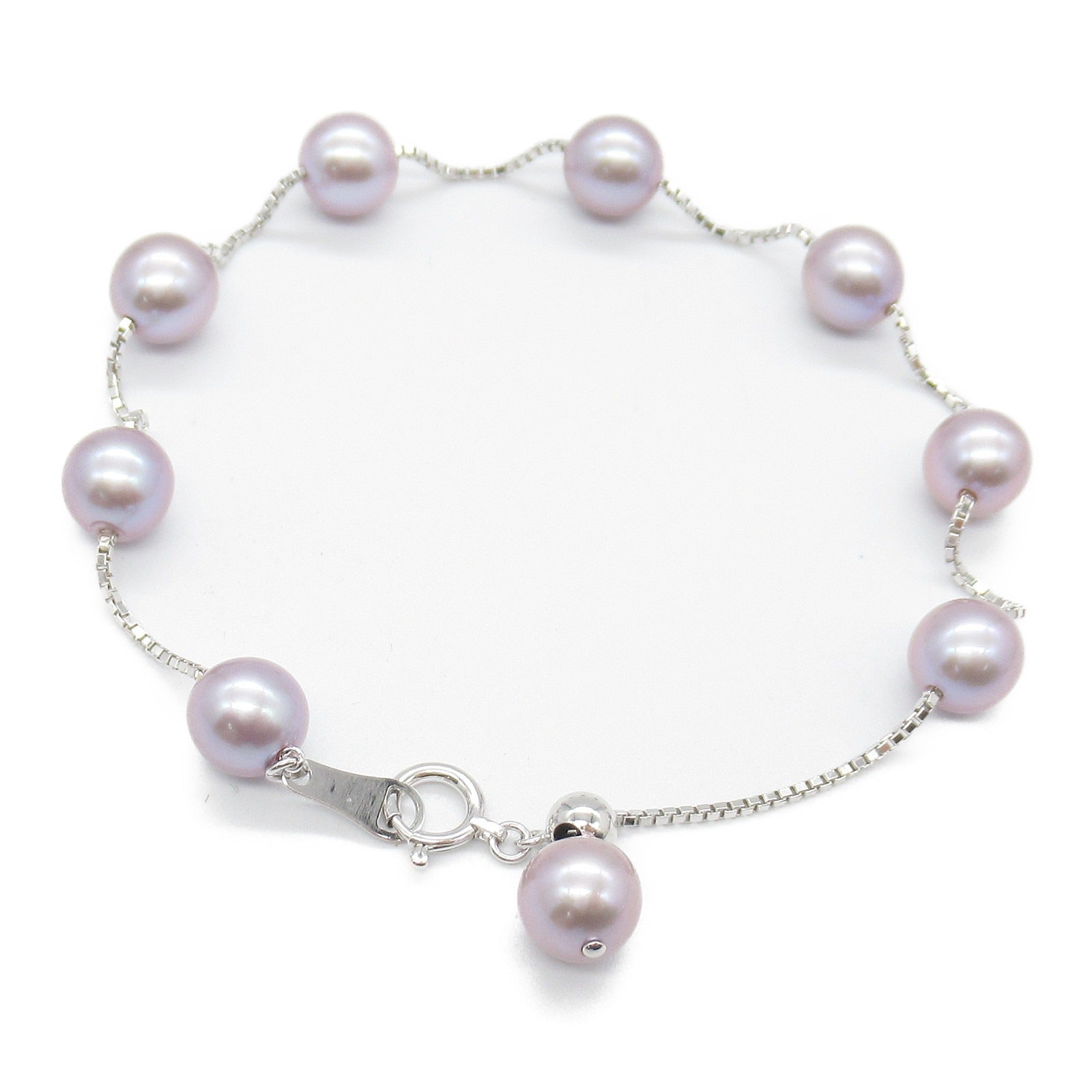 Tasaki Pearl K18WG White Gold Bracelet