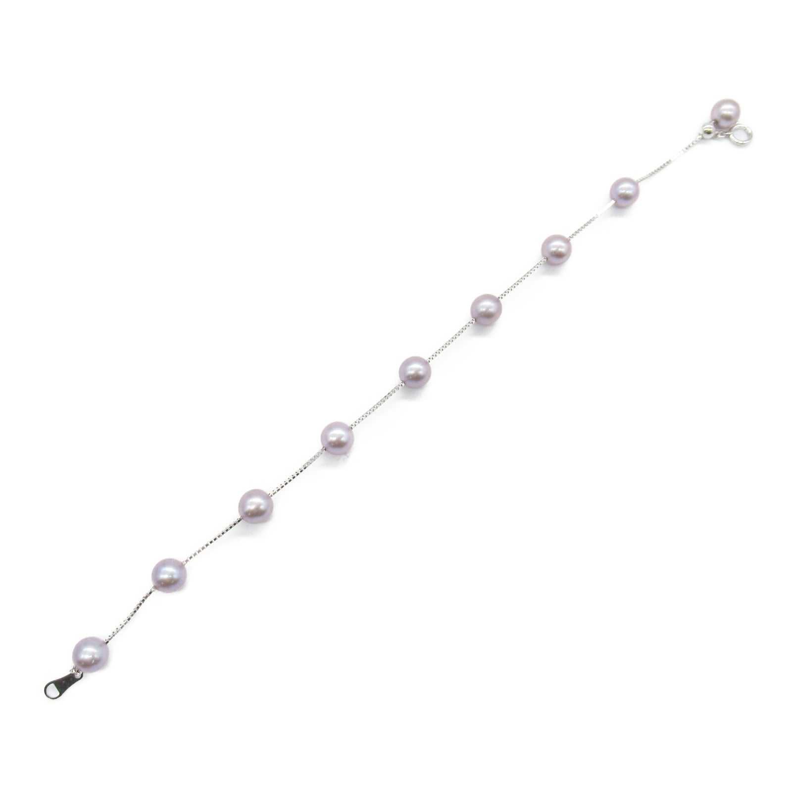 Tasaki Pearl K18WG White Gold Bracelet