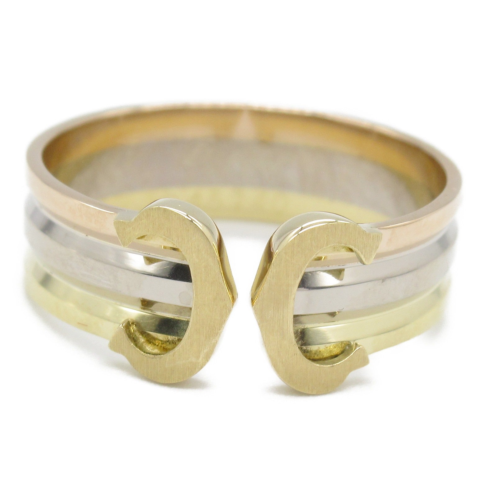 Cartier 2C Ring K18 Gold Jewelry