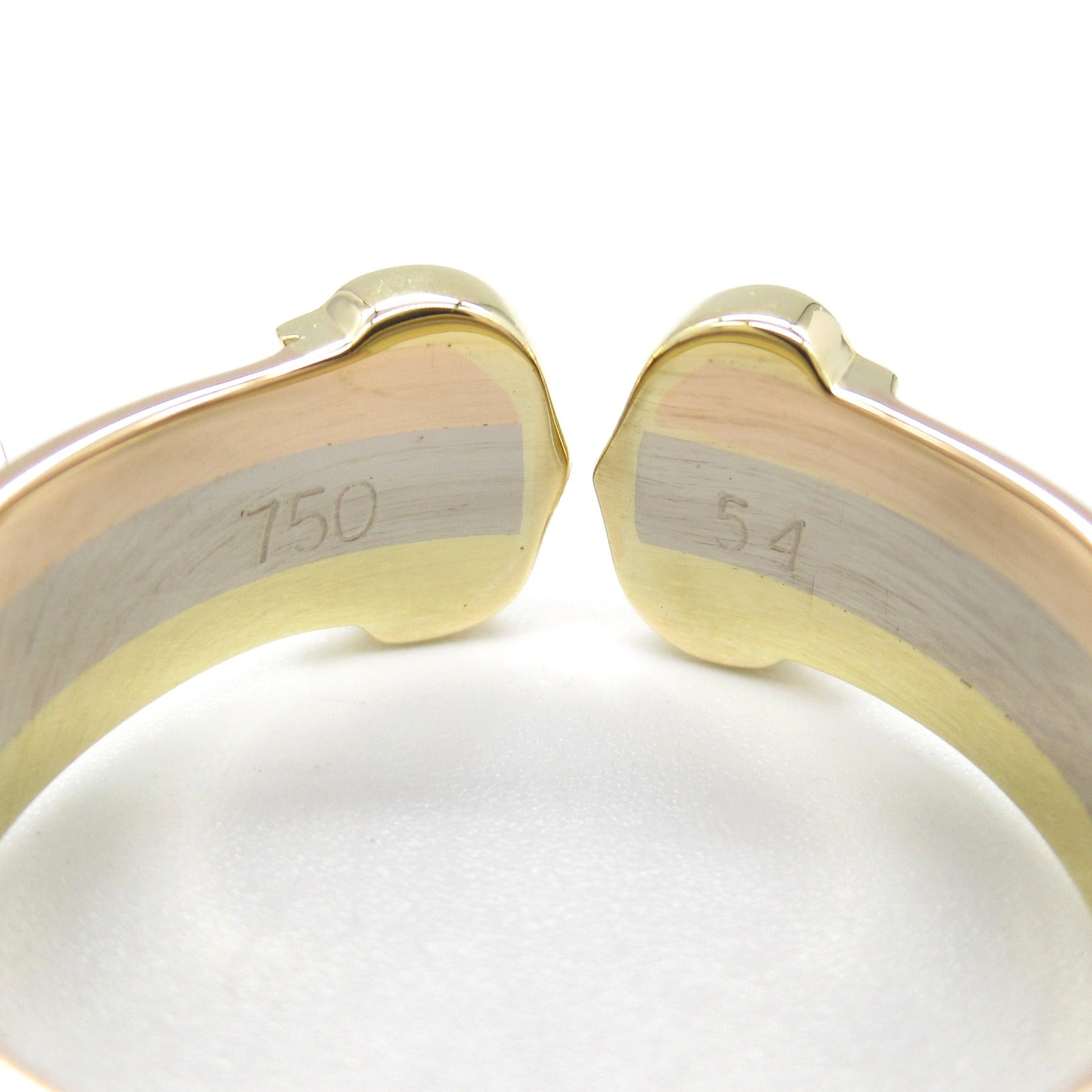 Cartier 2C Ring K18 Gold Jewelry